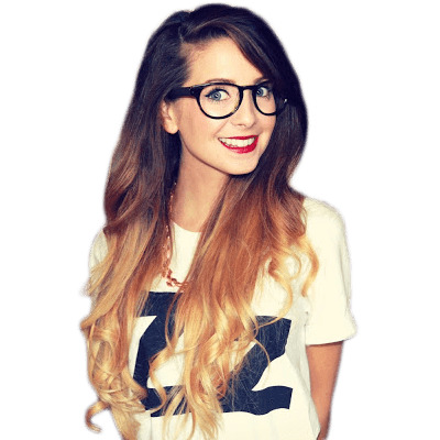 Zoella Long Hair icons