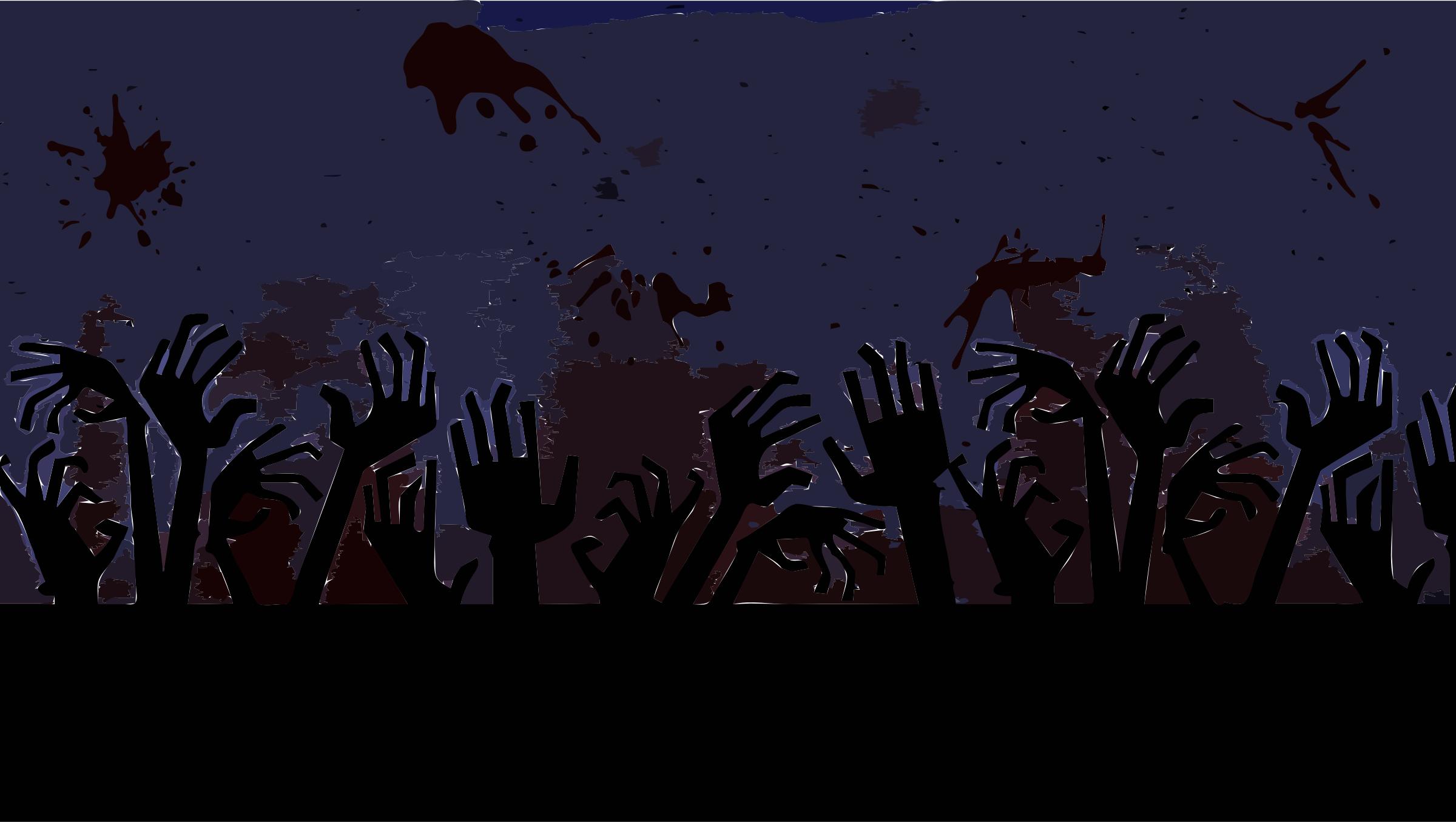 Zombie Hands Remix png