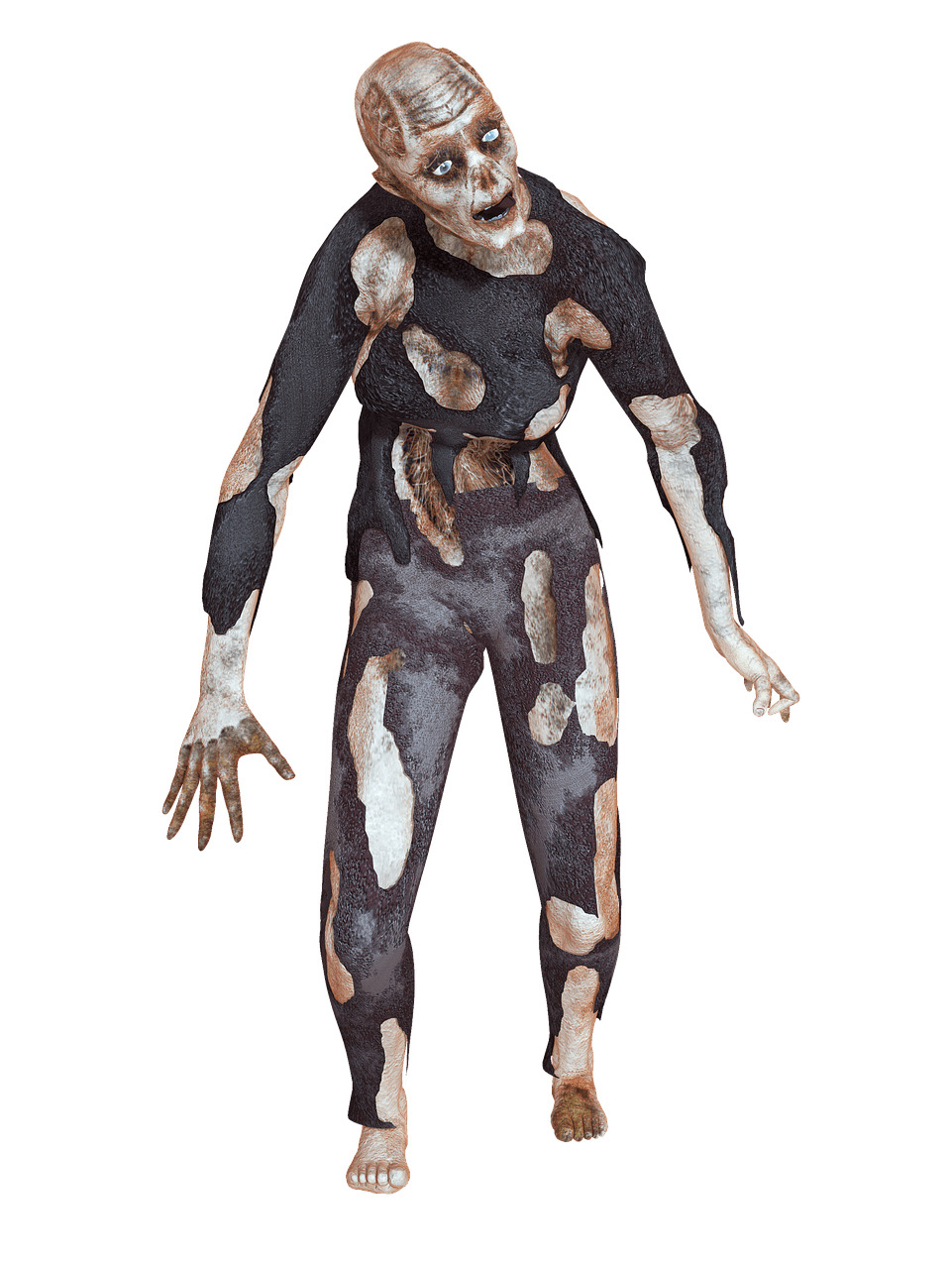 Zombie With Clothes PNG icons