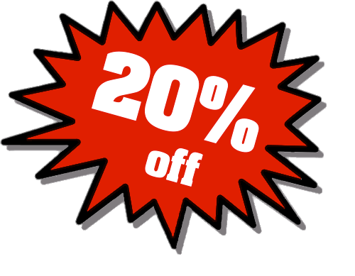 20% Discount Clip arts