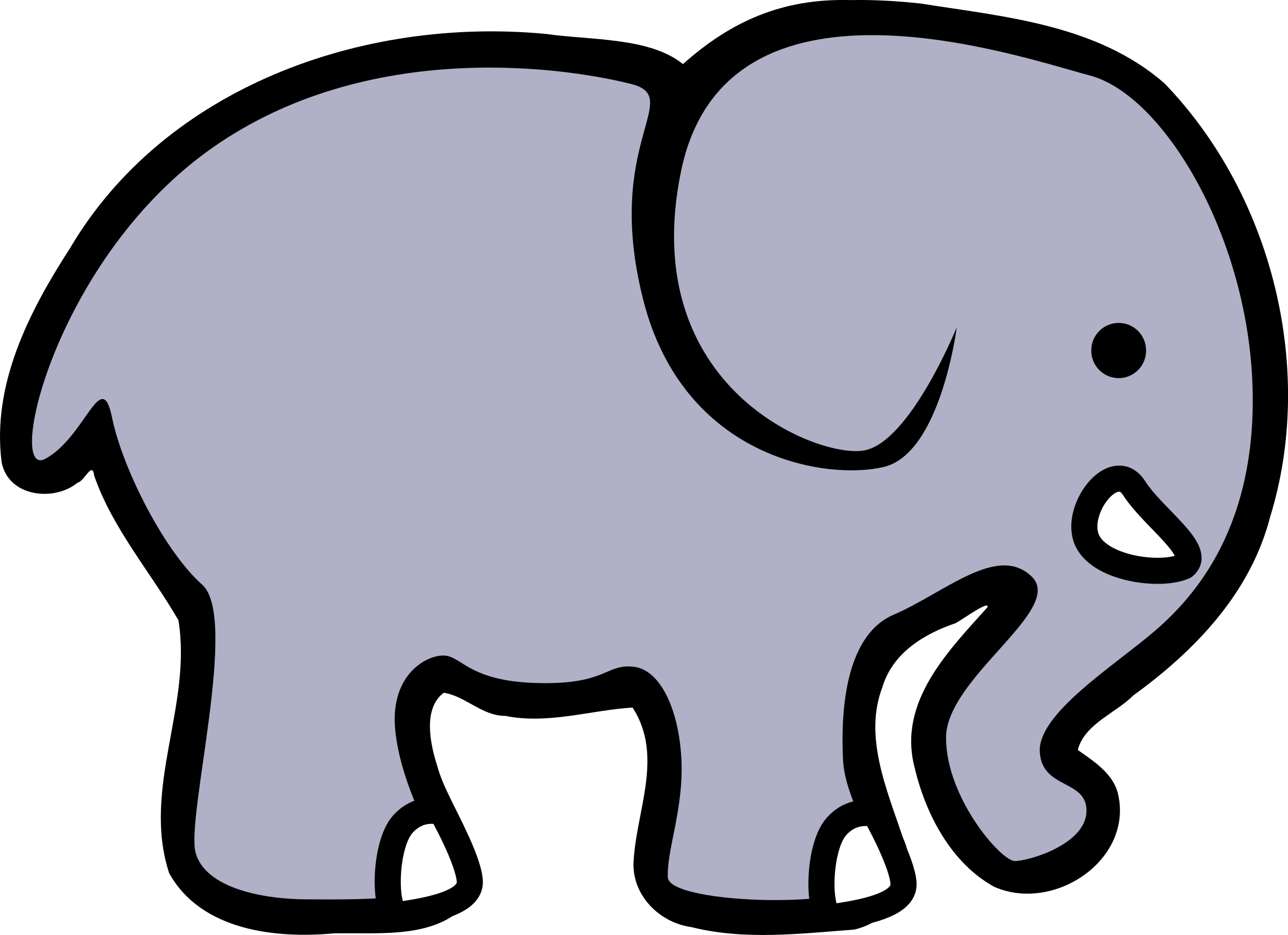 2D cartoon elephant Icons PNG - Free PNG and Icons Downloads