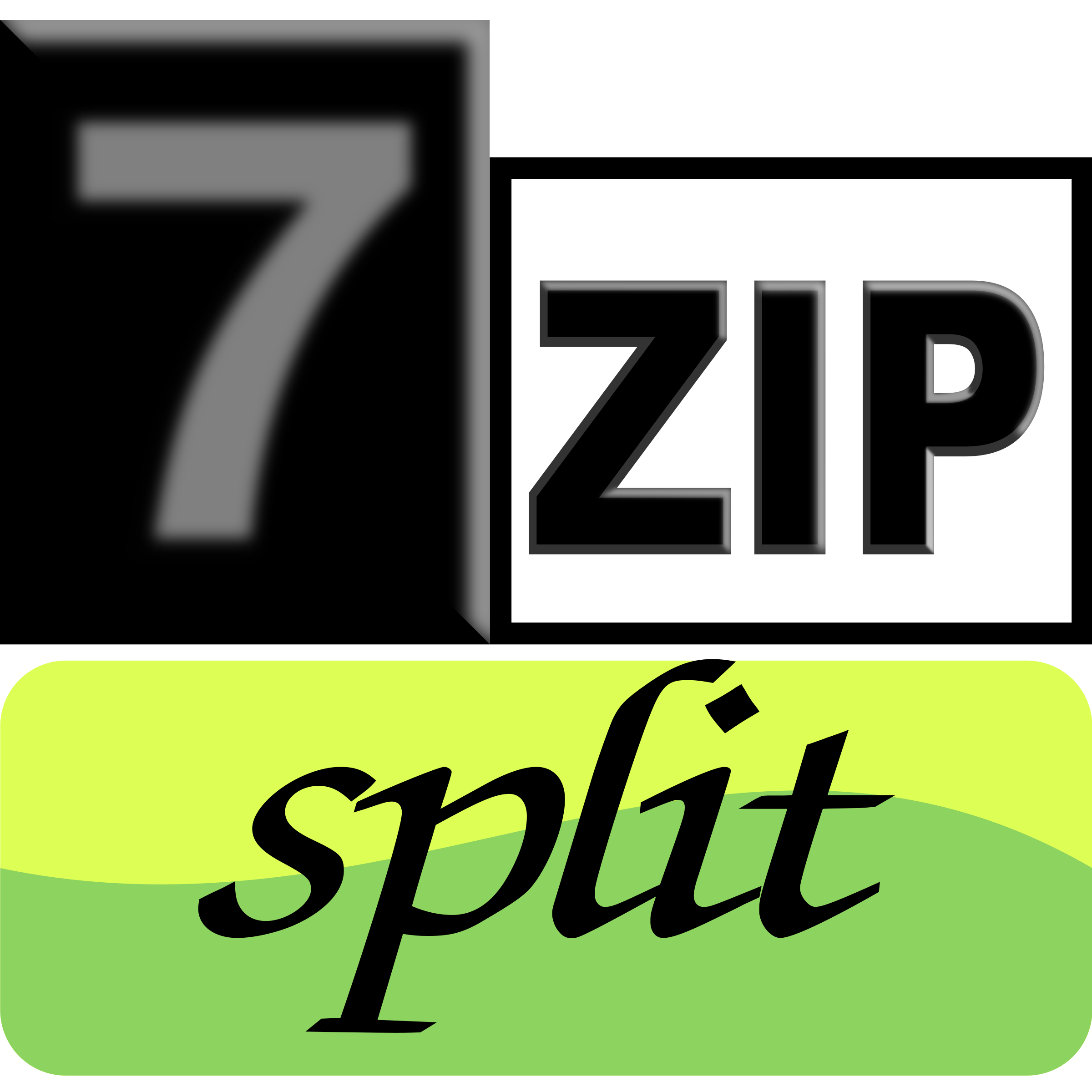 7zipClassic-split Clip arts