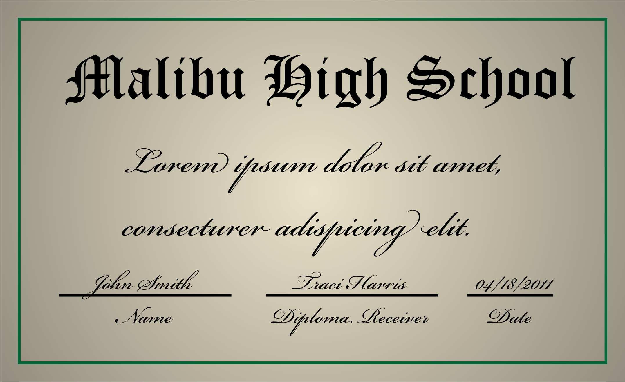 A high school diploma SVG Clip arts