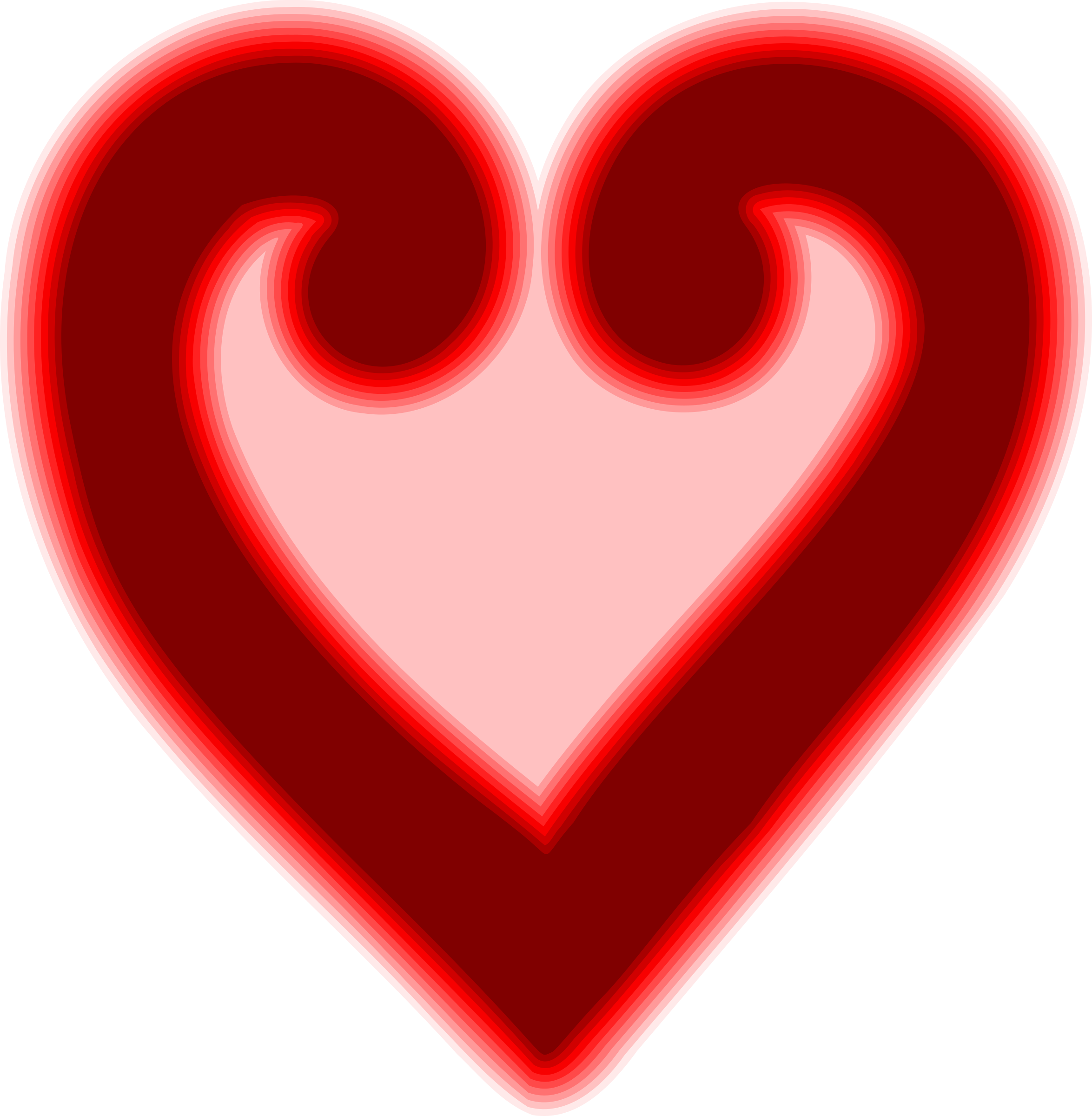 Abstract heart PNG icon