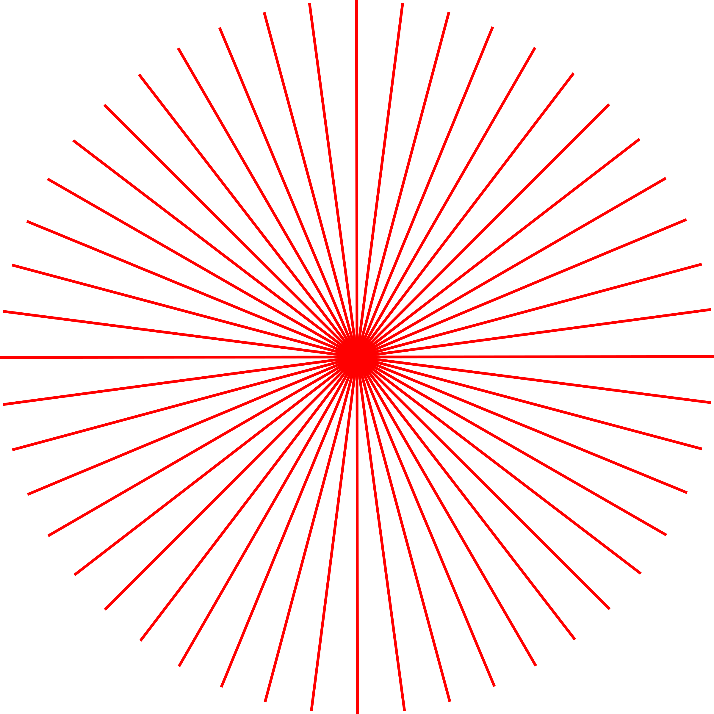 abstract sun 1 (48 rays) SVG Clip arts