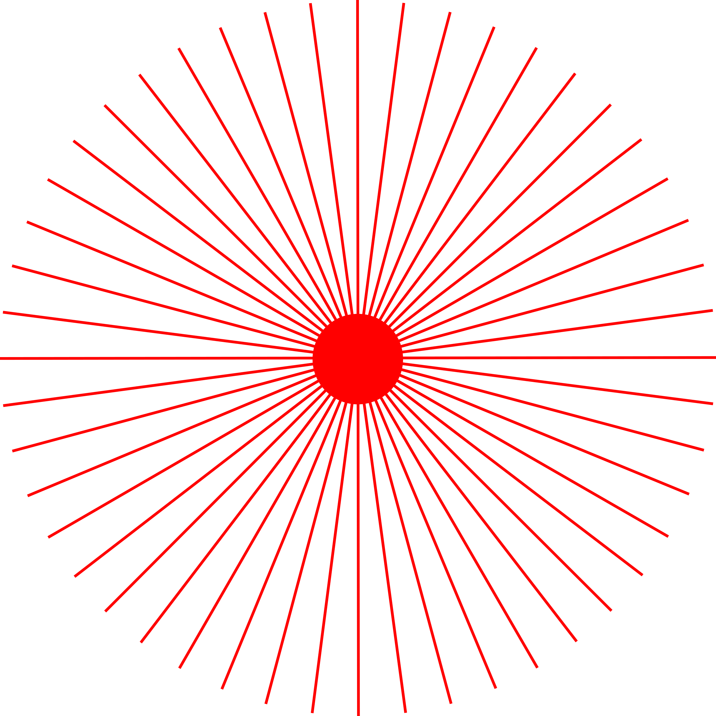 abstract sun 2 (48 rays) Clip arts