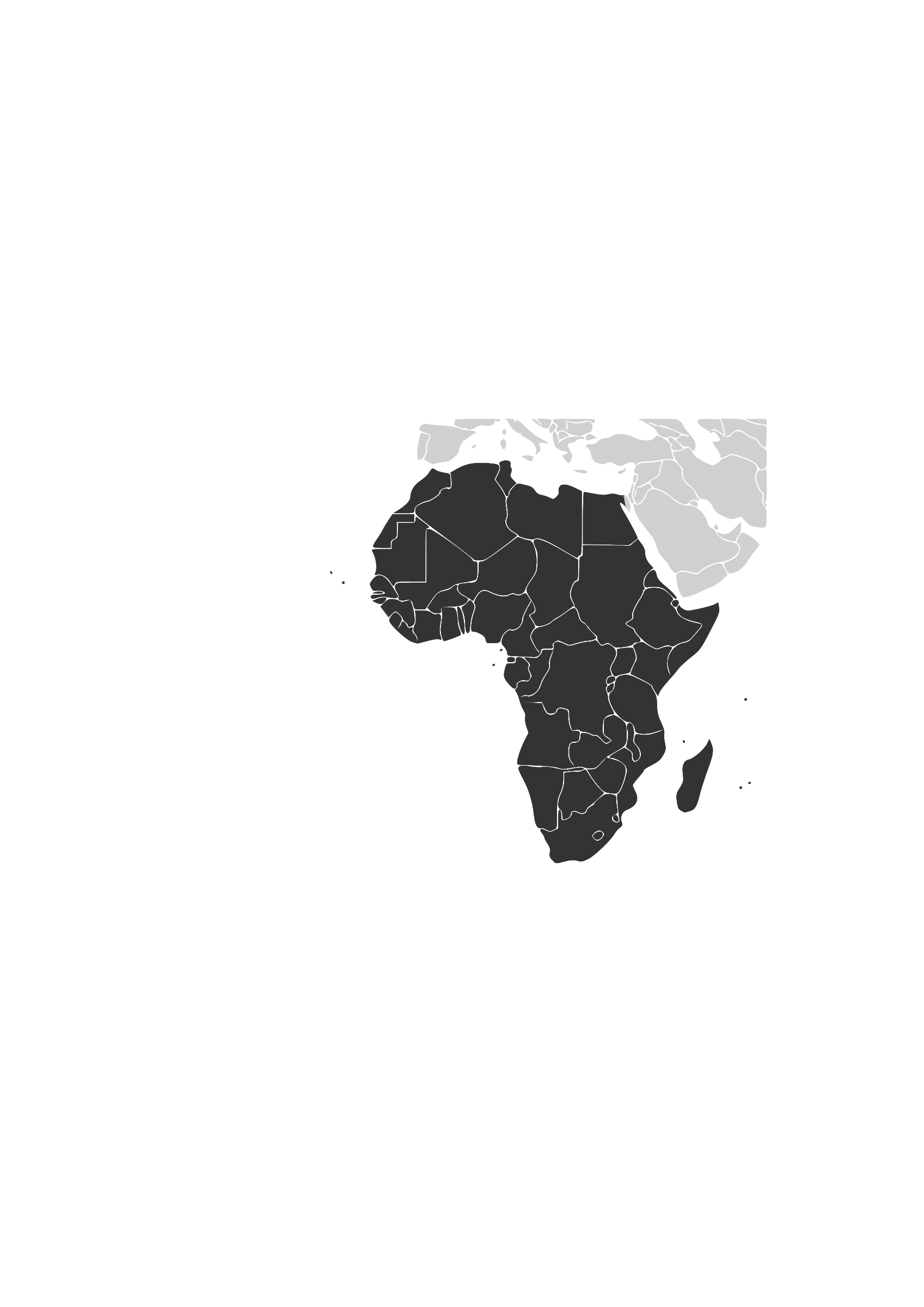 Africa continent Clip arts