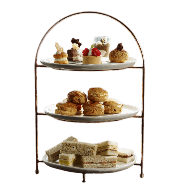 Afternoon Tea on A Three Tier Stand PNG images