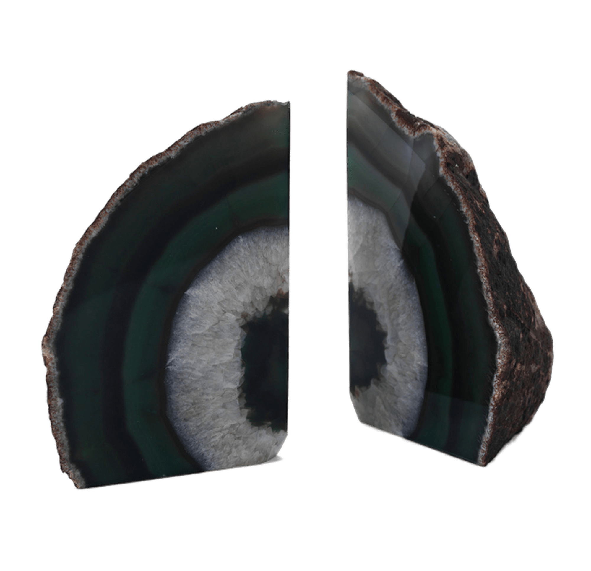 Agate Stone Bookends PNG images