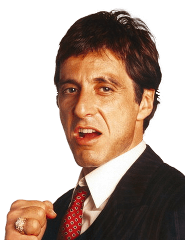 Al Pacino Portrait SVG Clip arts