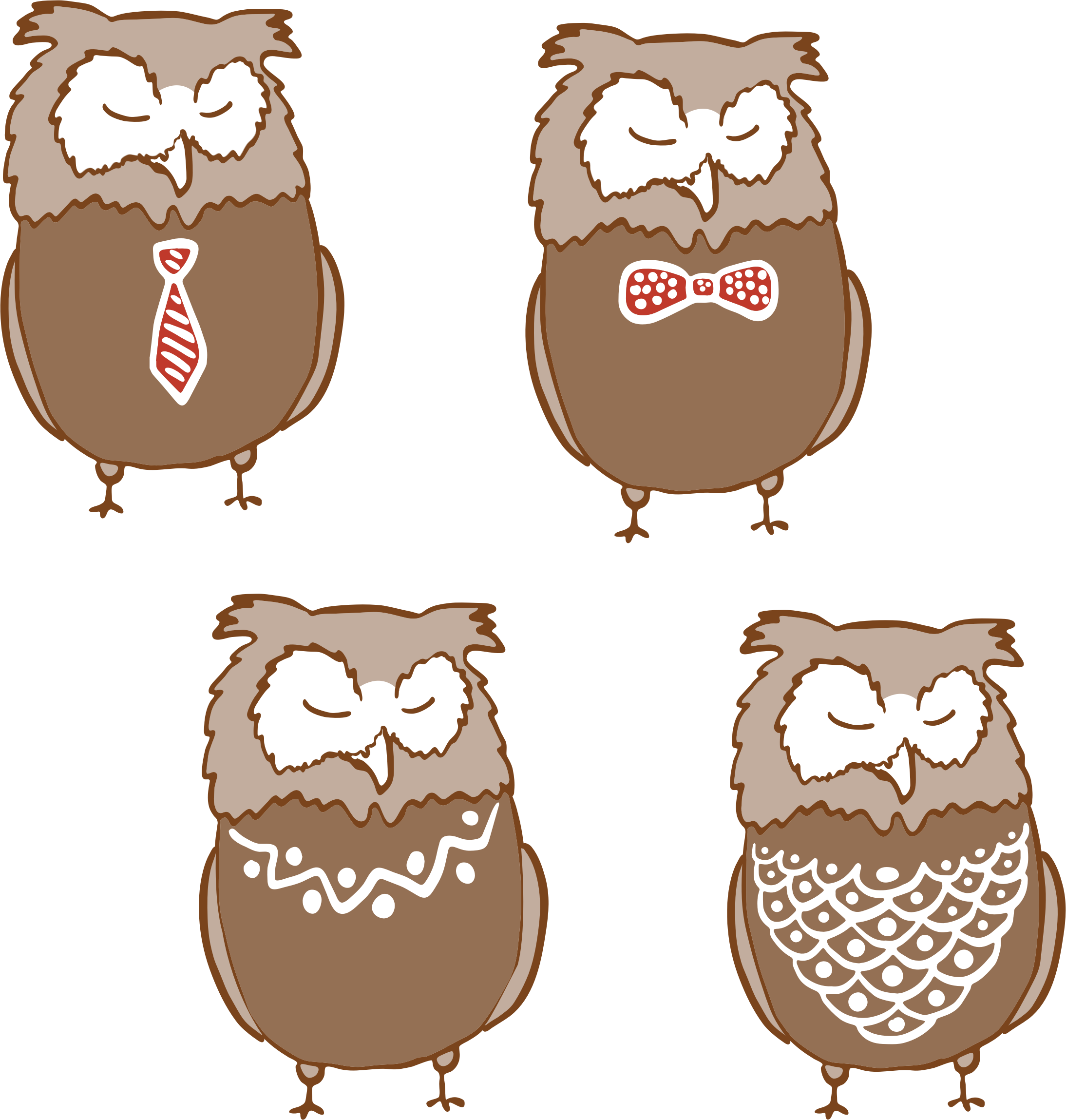 Anthropomorphic Owls 3 PNG icon