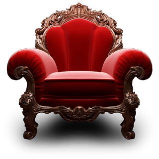 Armchair Red Royal SVG Clip arts