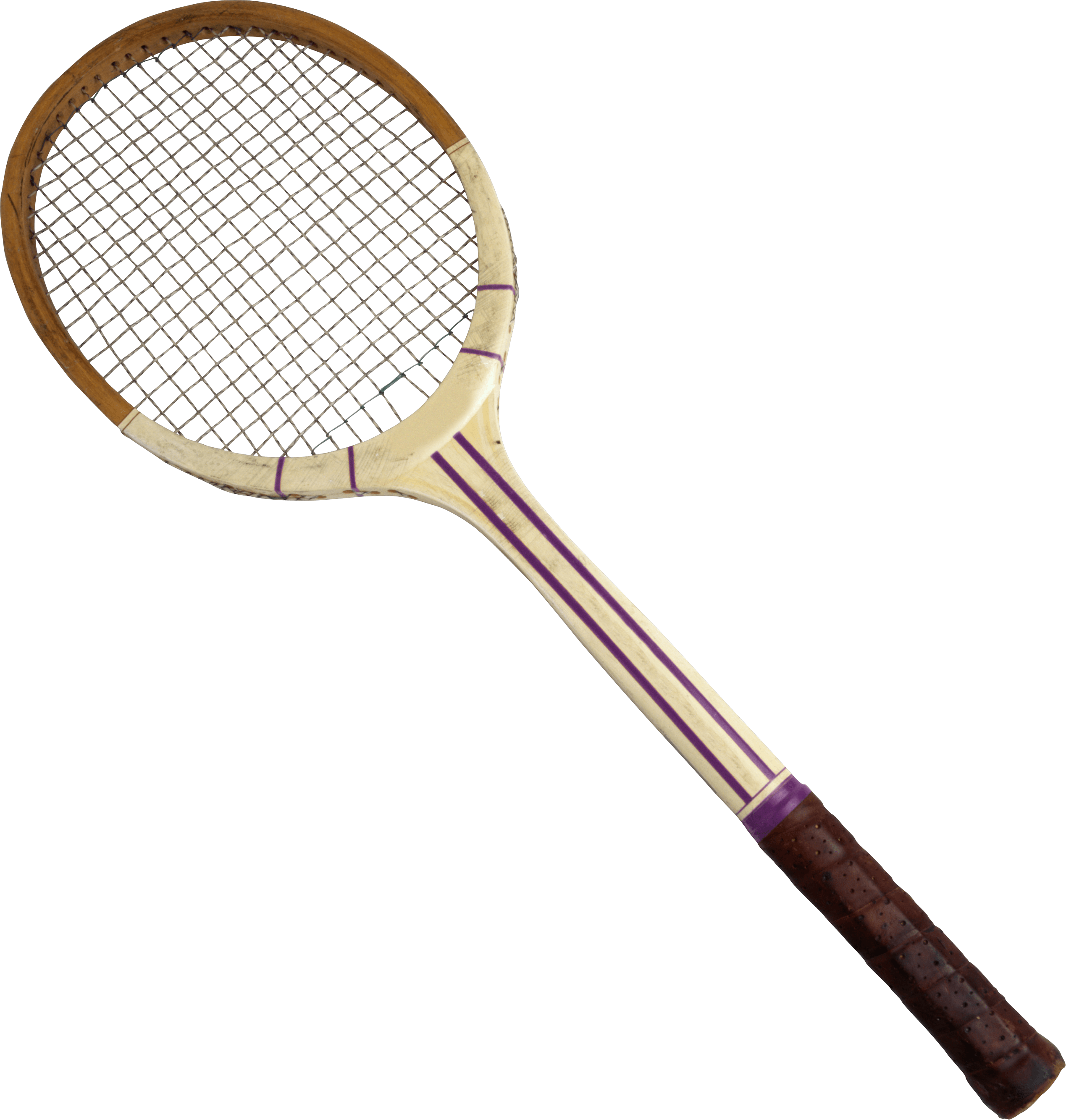 Badminton Racket Vintage Clip arts