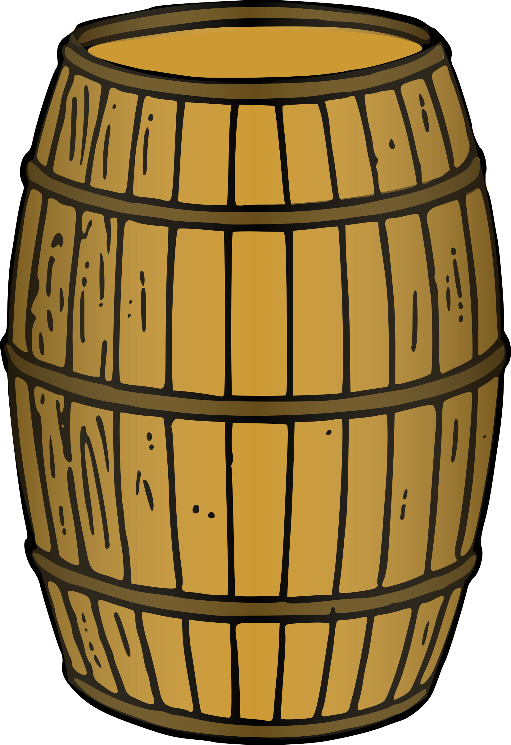 Barrel (rendered) SVG Clip arts