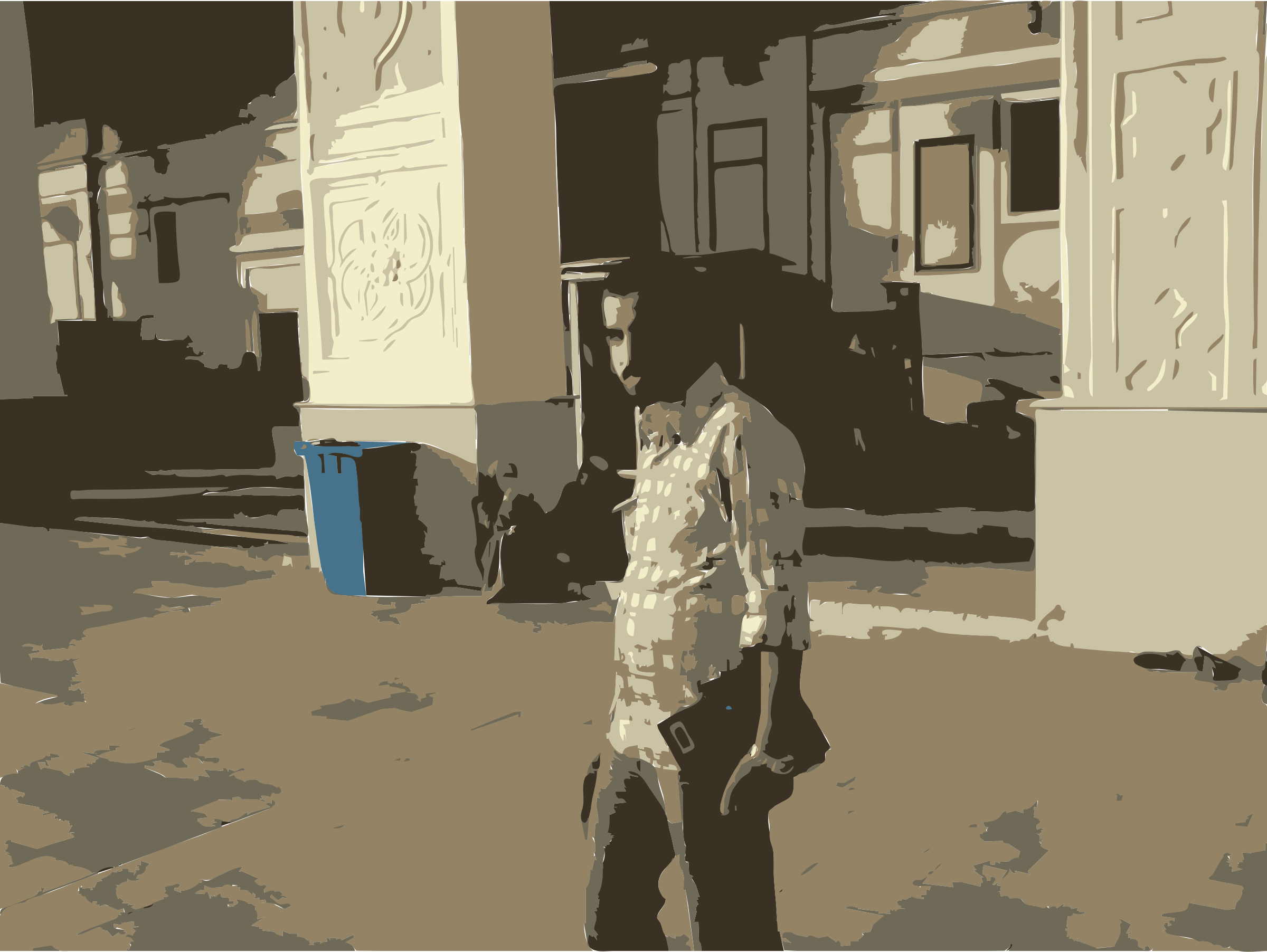 Bassel Walking Souk Market SVG Clip arts
