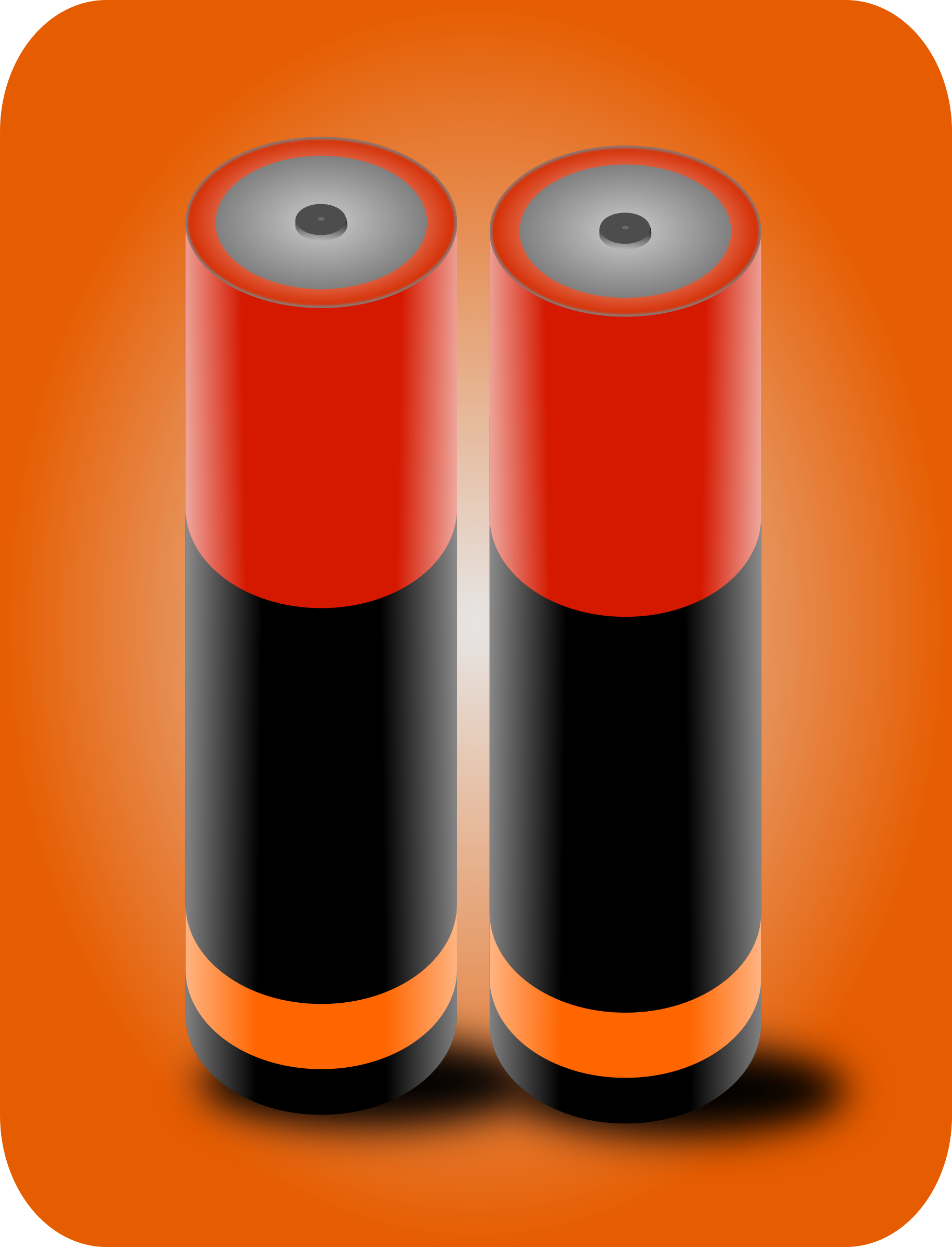 Battery Cells SVG Clip arts