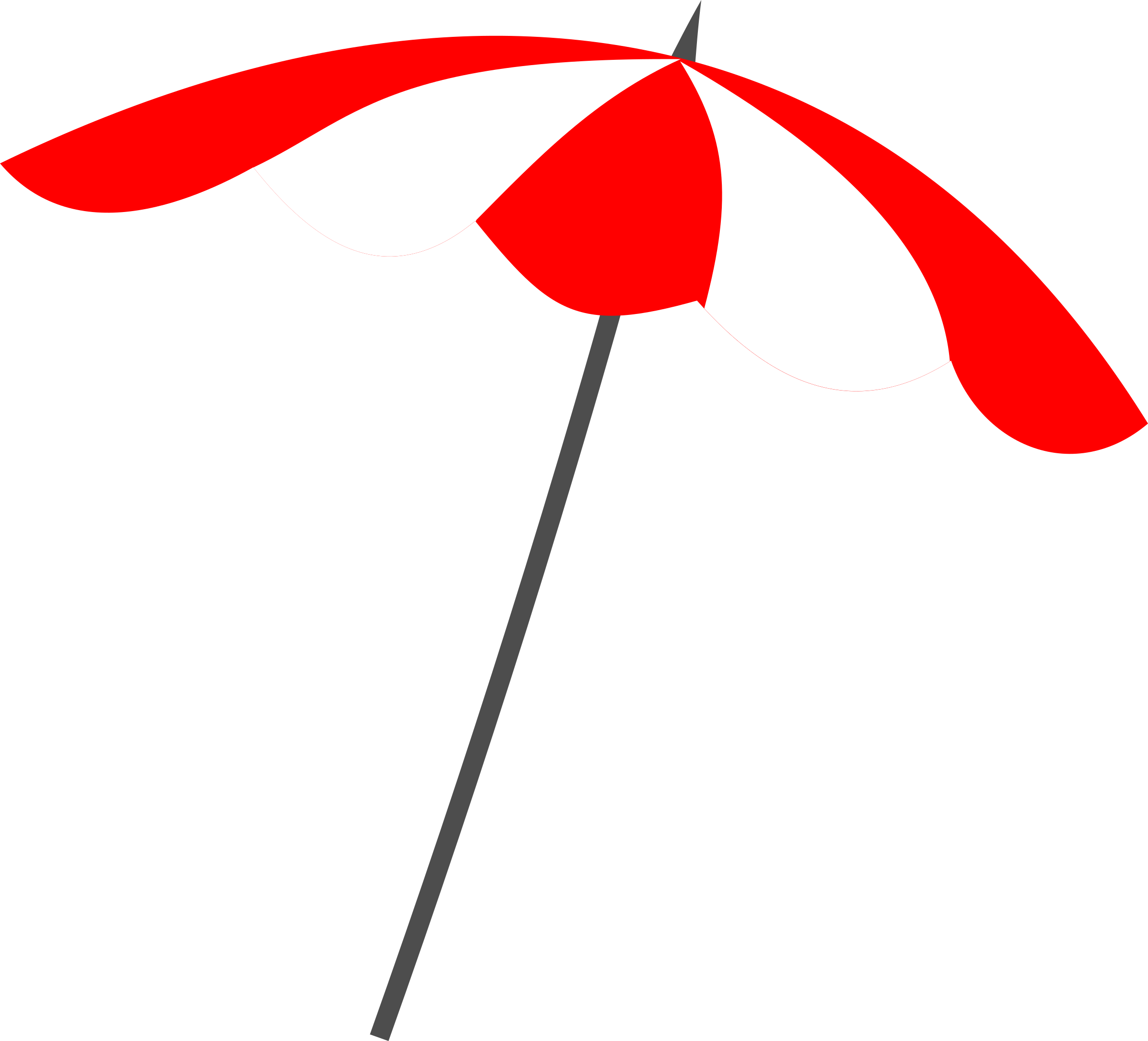 Beach Umbrella SVG Clip arts