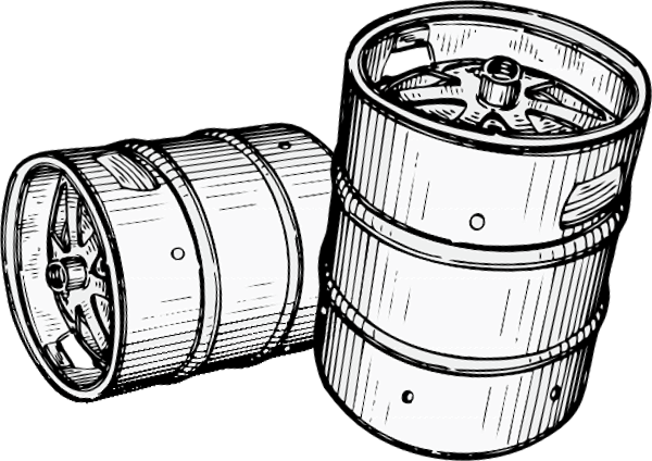 Beer Kegs Clipart PNG icon