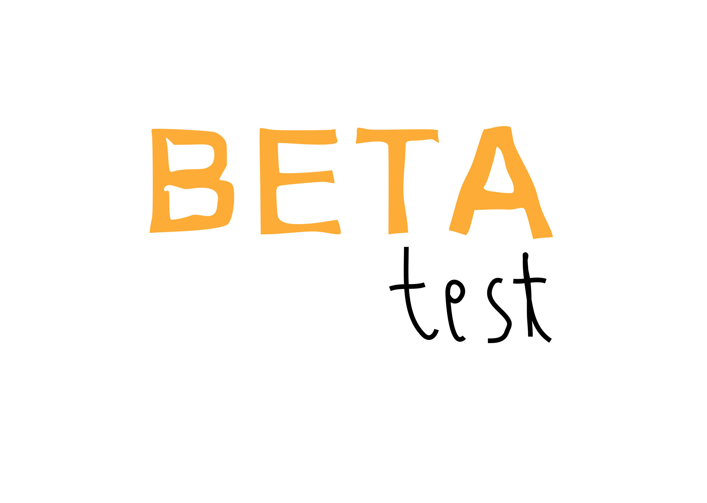 Beta TEST Vector SVG Clip arts