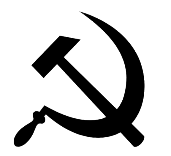 Black Hammer and Sickle Clip arts
