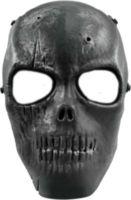 Black Skull Mask PNG images