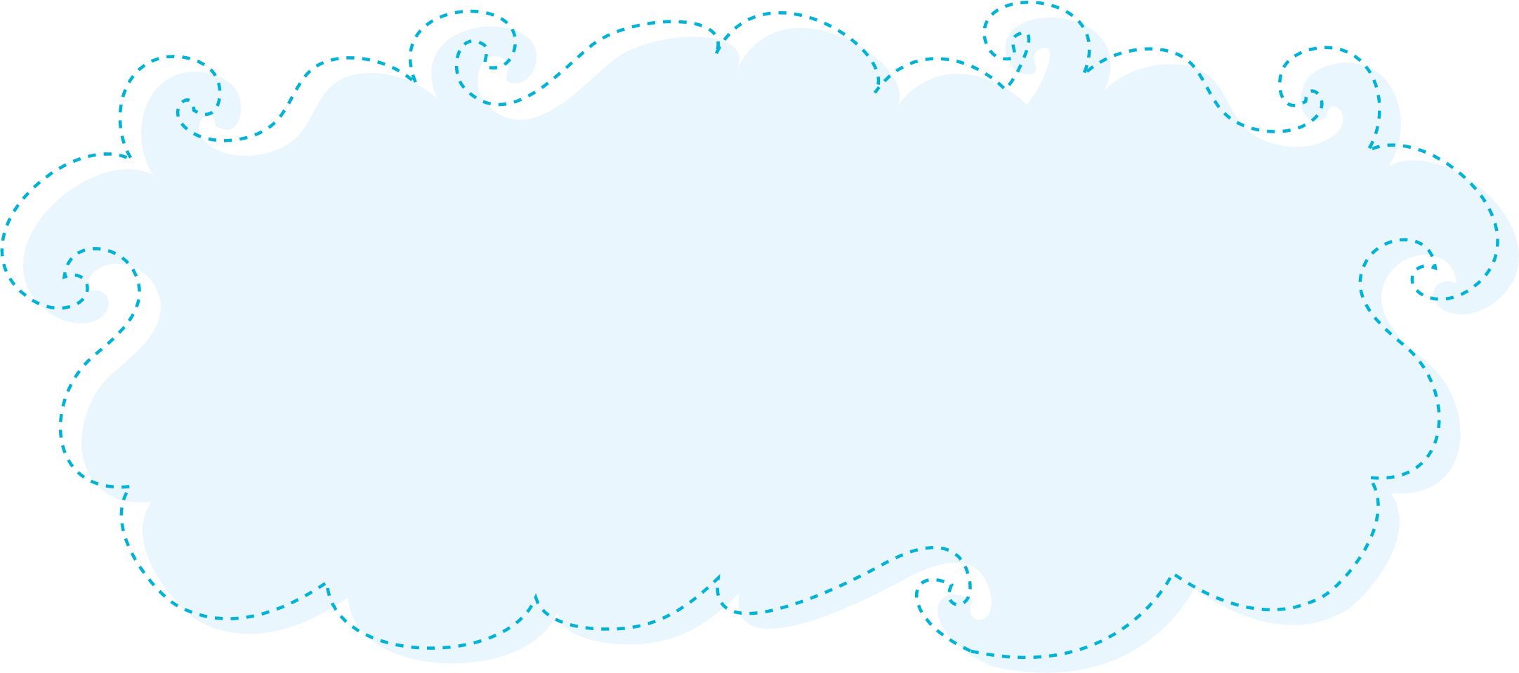 Blue Clouds Clipart SVG Clip arts