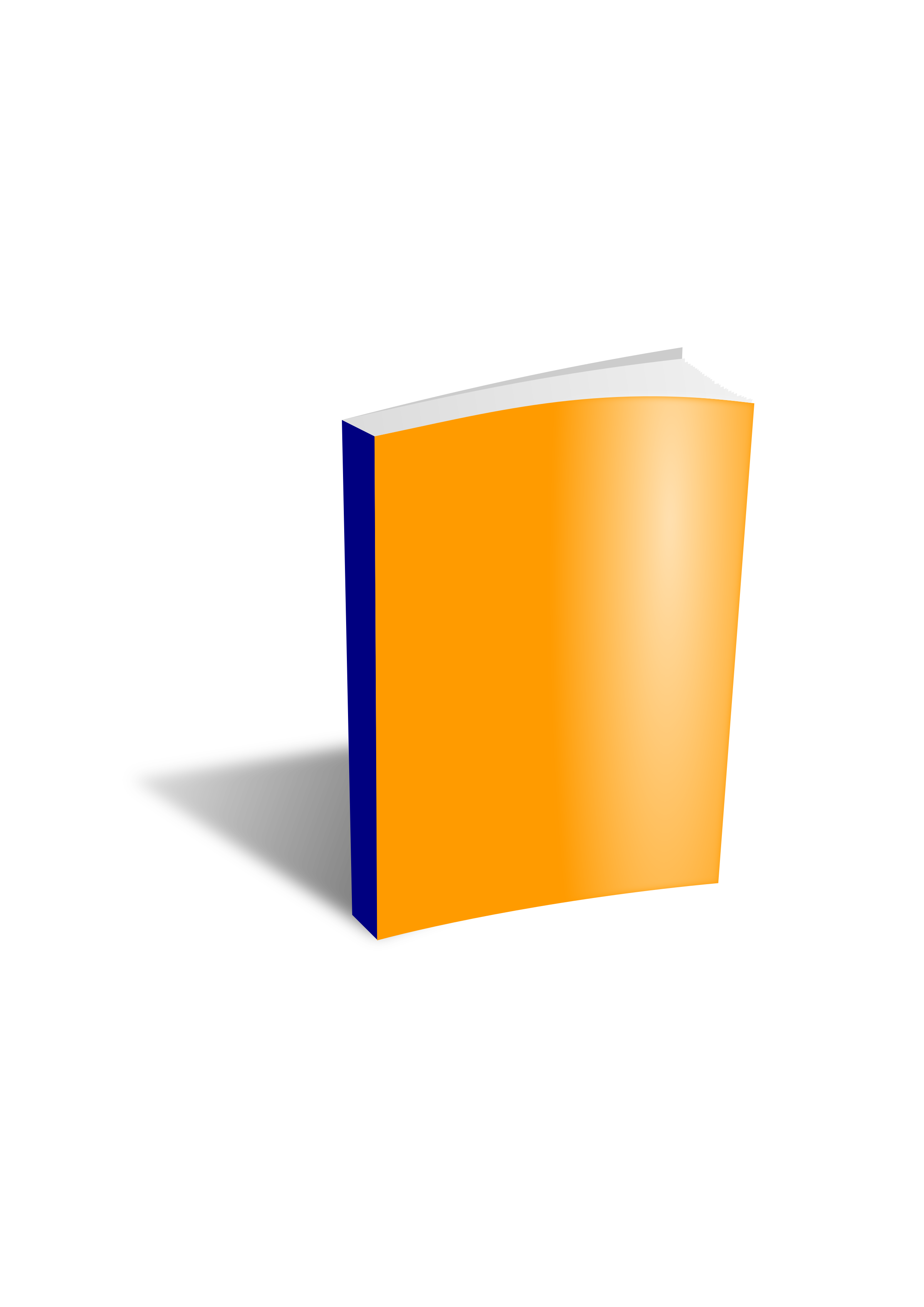 Book Orange Clip arts