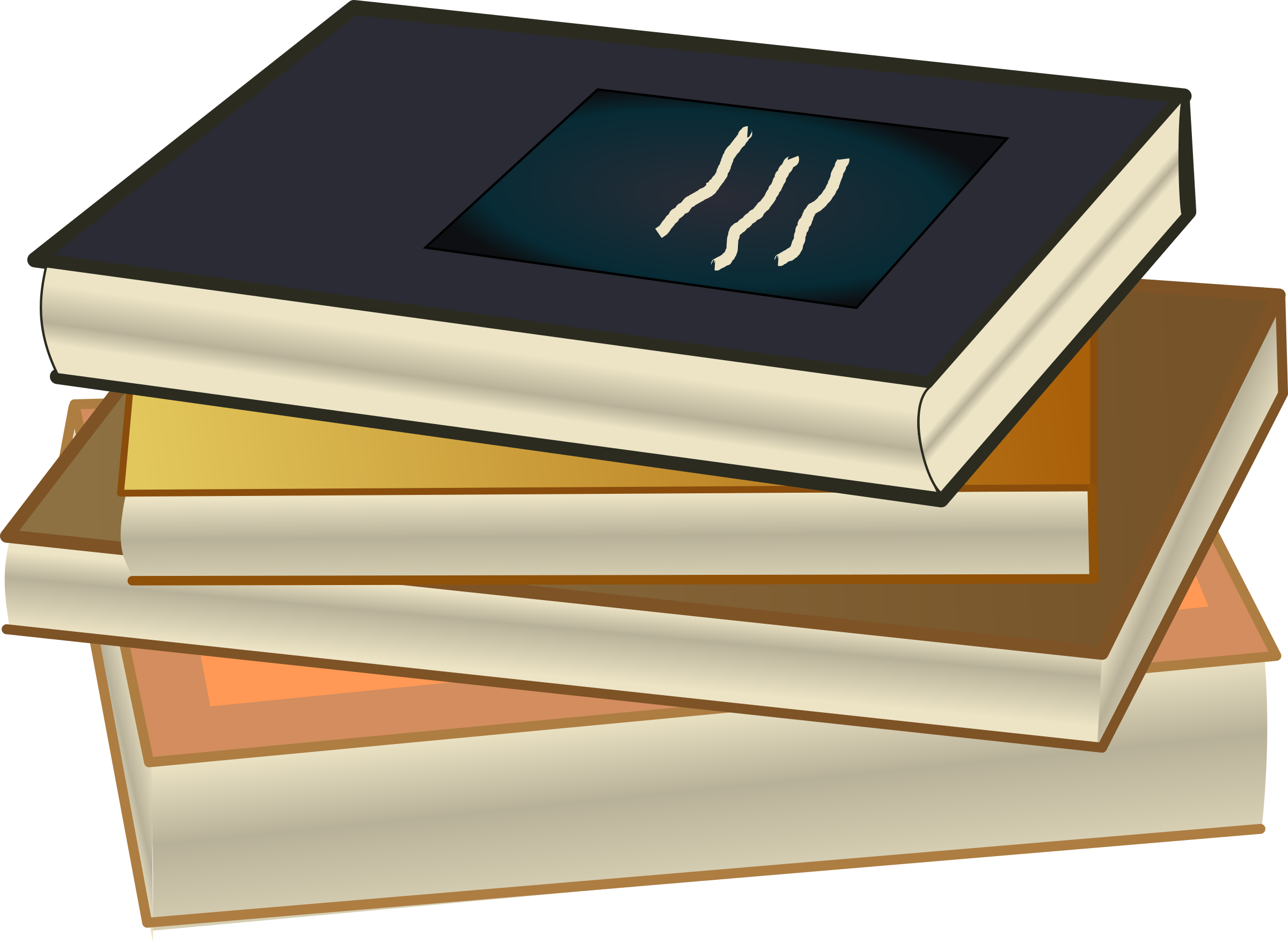 Book Stack Clip arts