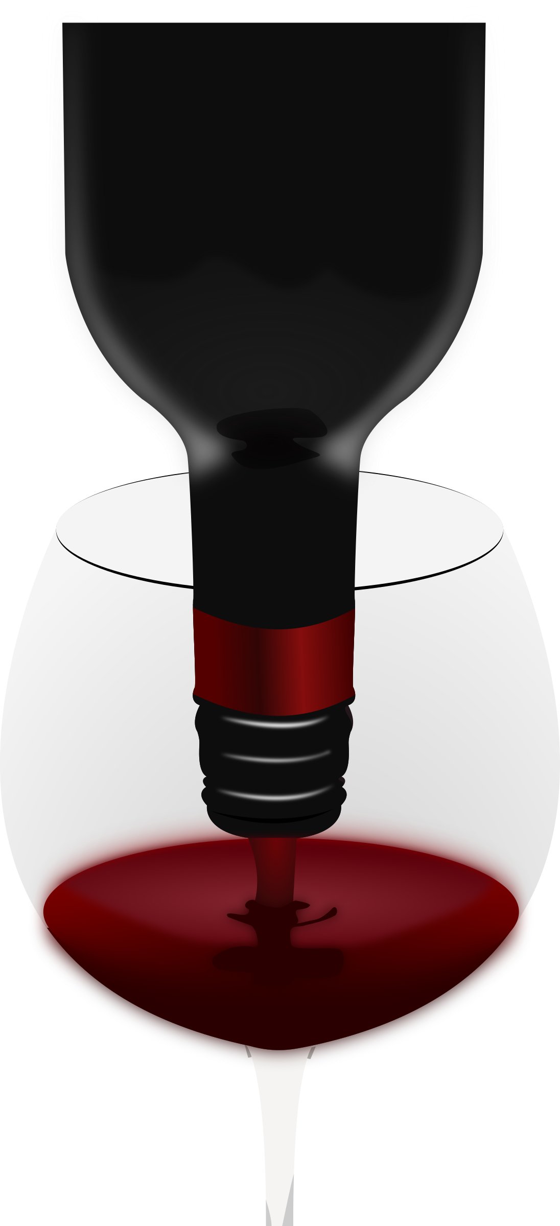bottle of wine SVG Clip arts