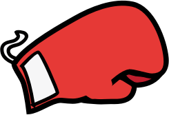 Boxing glove SVG Clip arts
