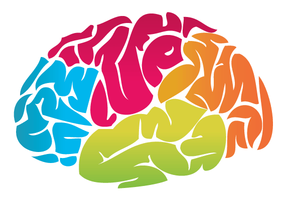 Brain Colour Drawing PNG icon