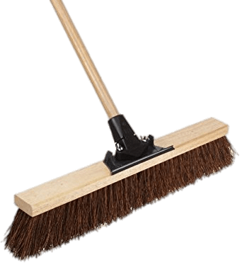 Brown Floor Cleaning Brush SVG Clip arts