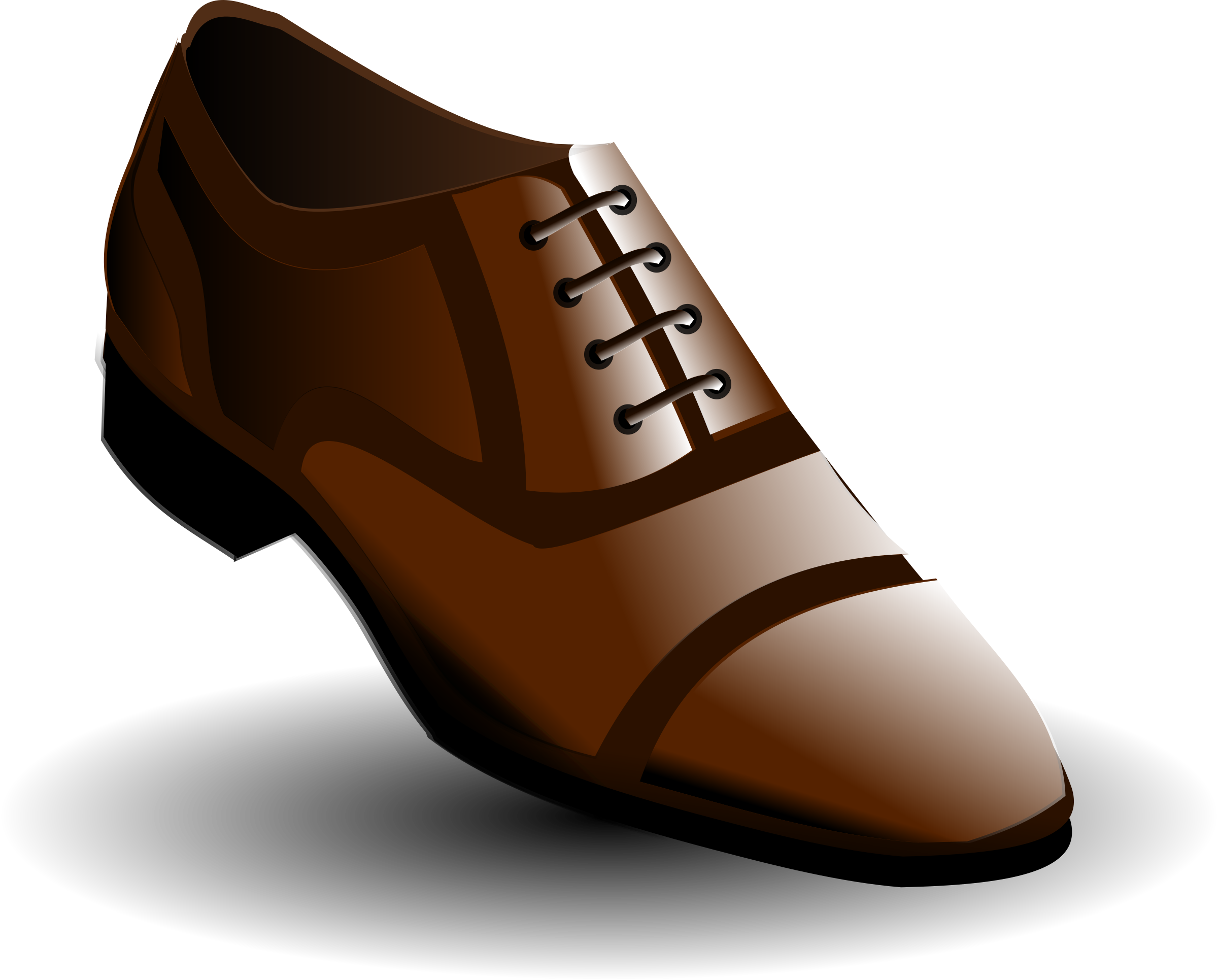 brown shoes Clip arts