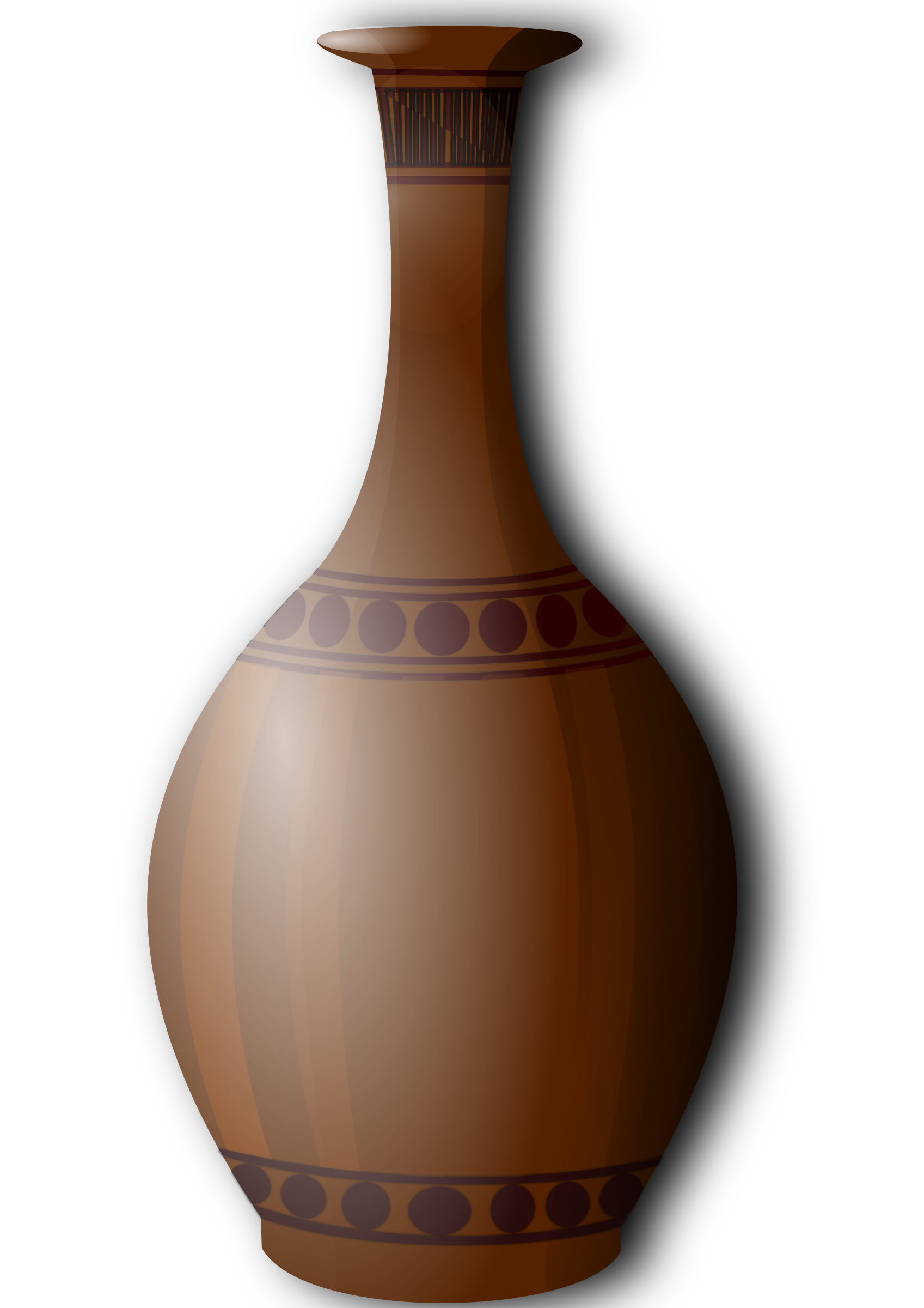 Brown vase clipart. Clip arts