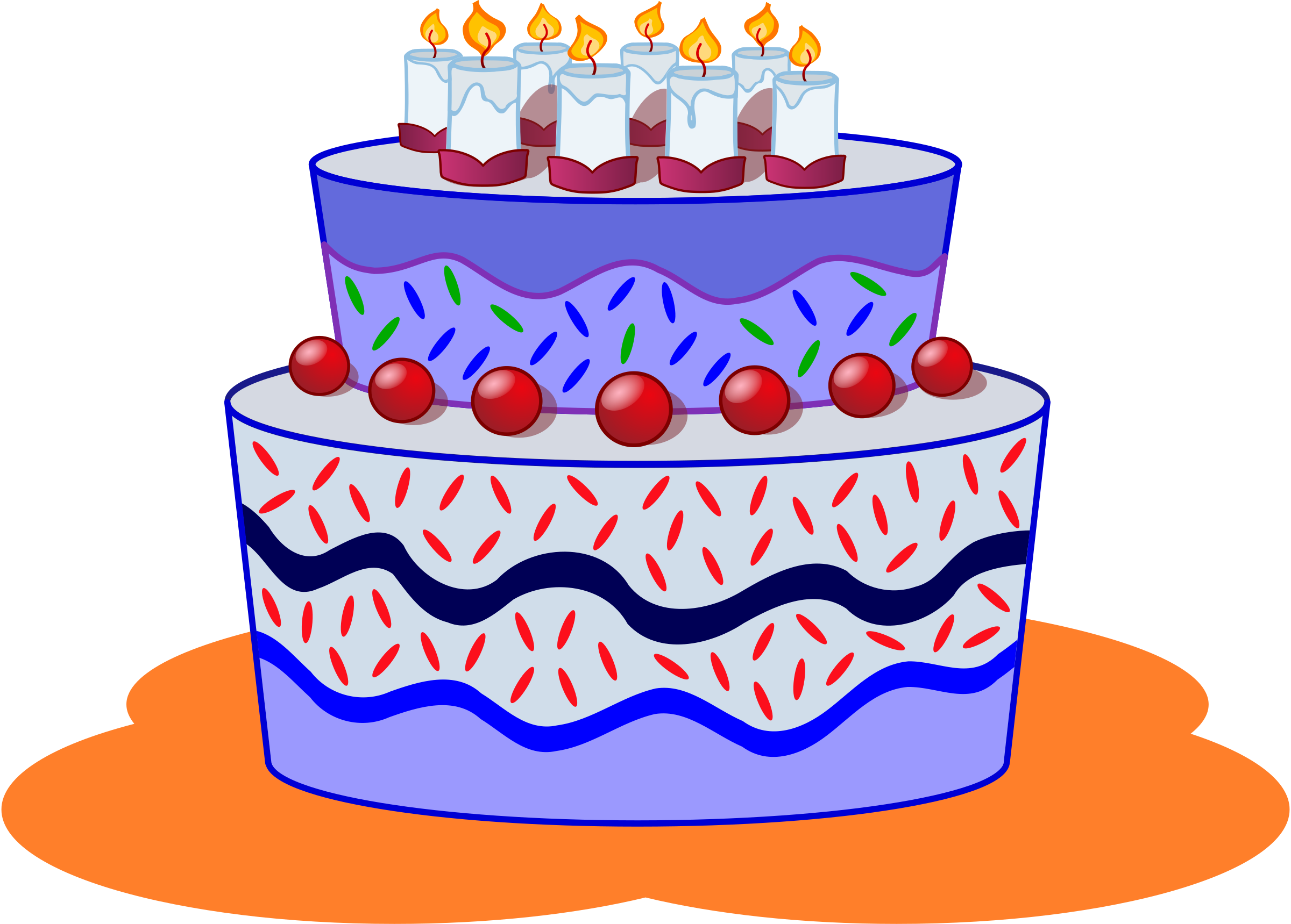Cake SVG Clip arts
