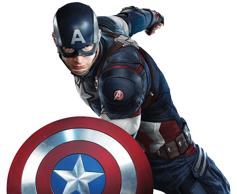 Captain America Close Up Clip arts