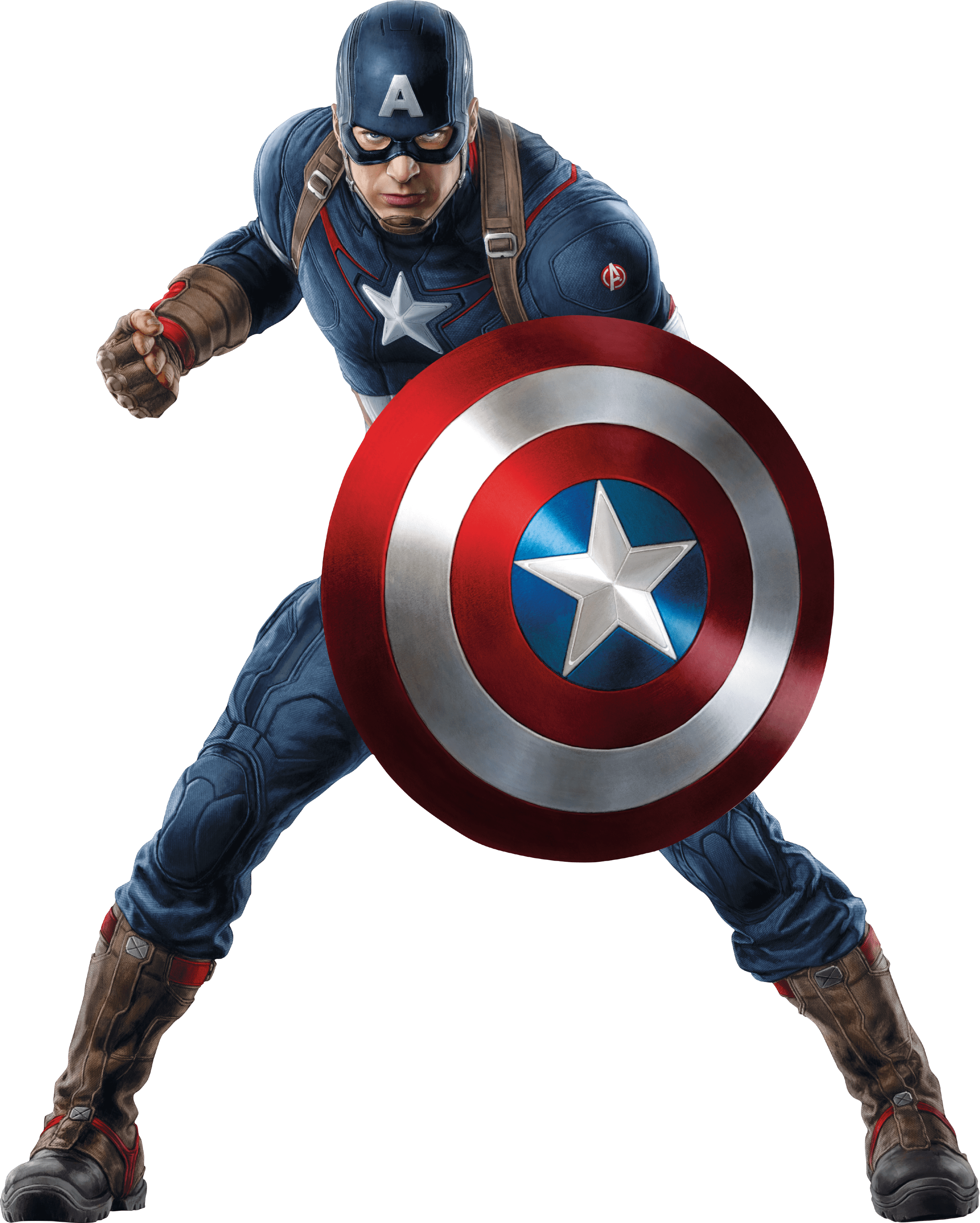 Captain America Looking At You SVG Clip arts