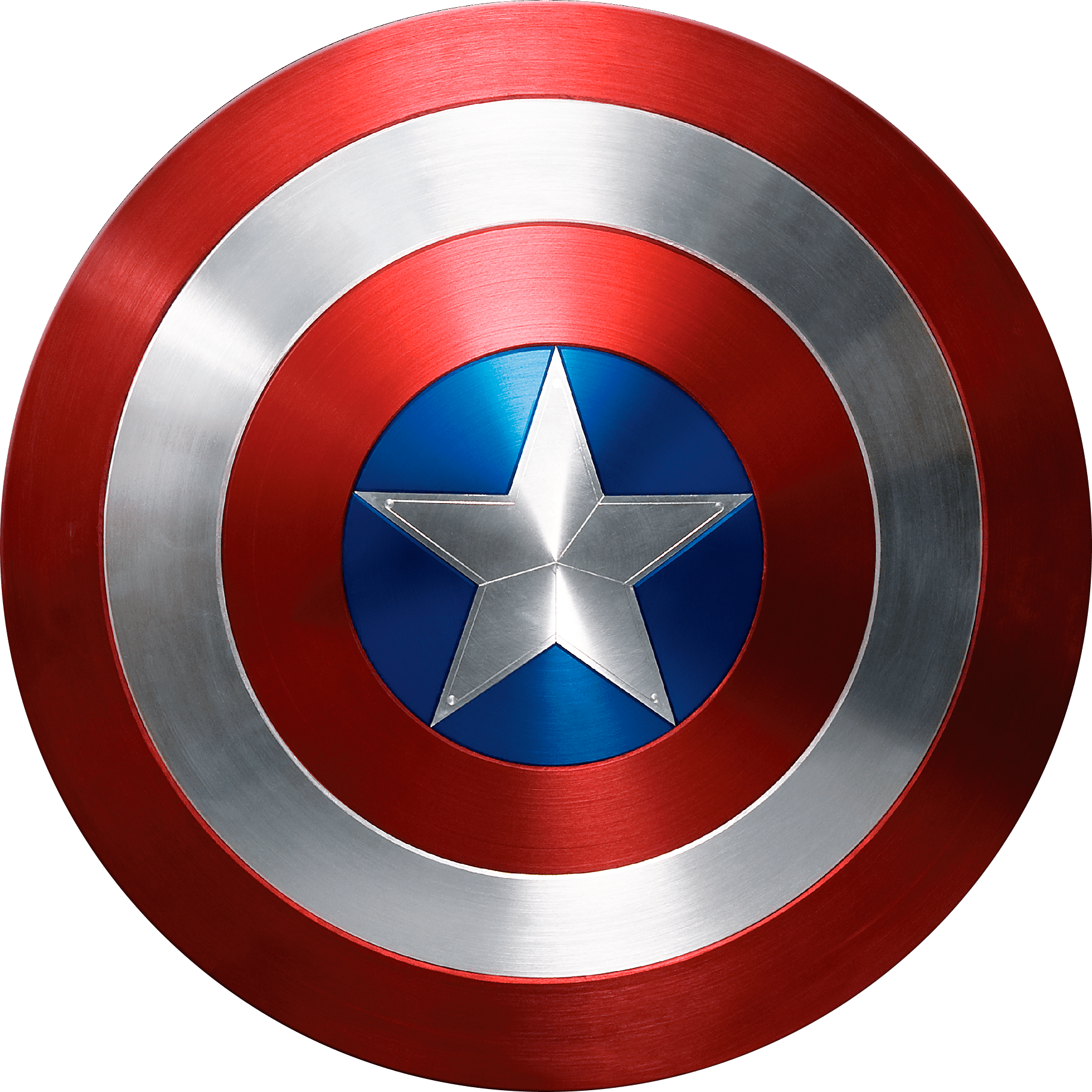 Captain America Photorealistic Shield PNG images