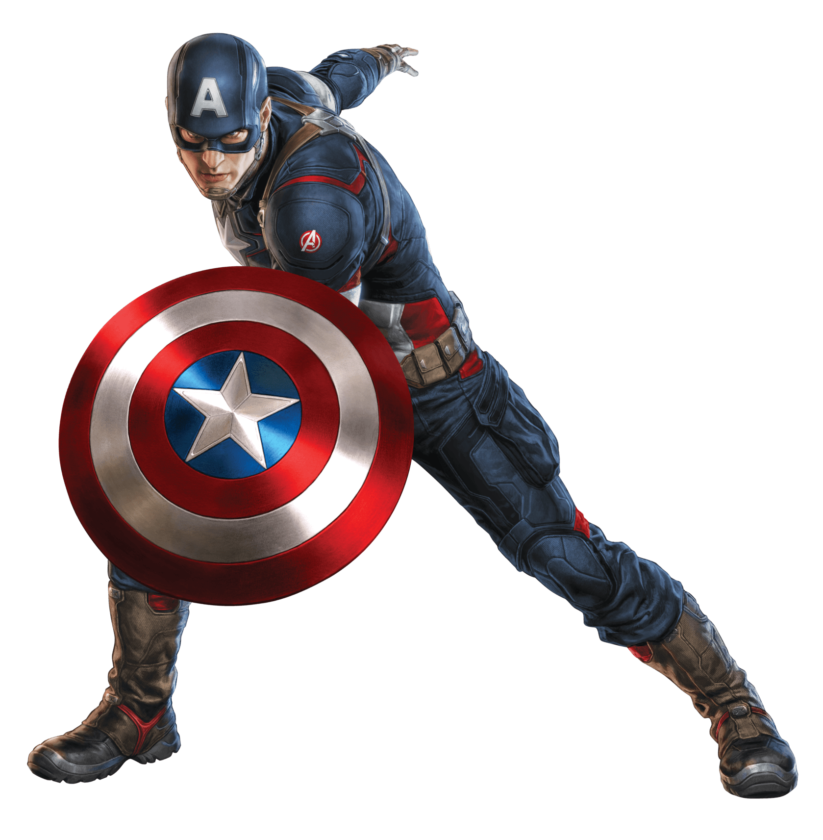 Captain America Shield Left Clip arts