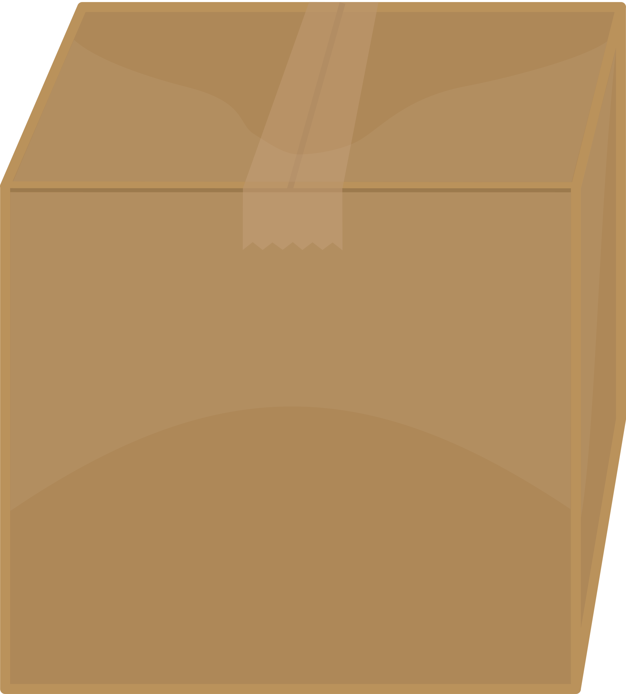 Cardboard Box Clip arts