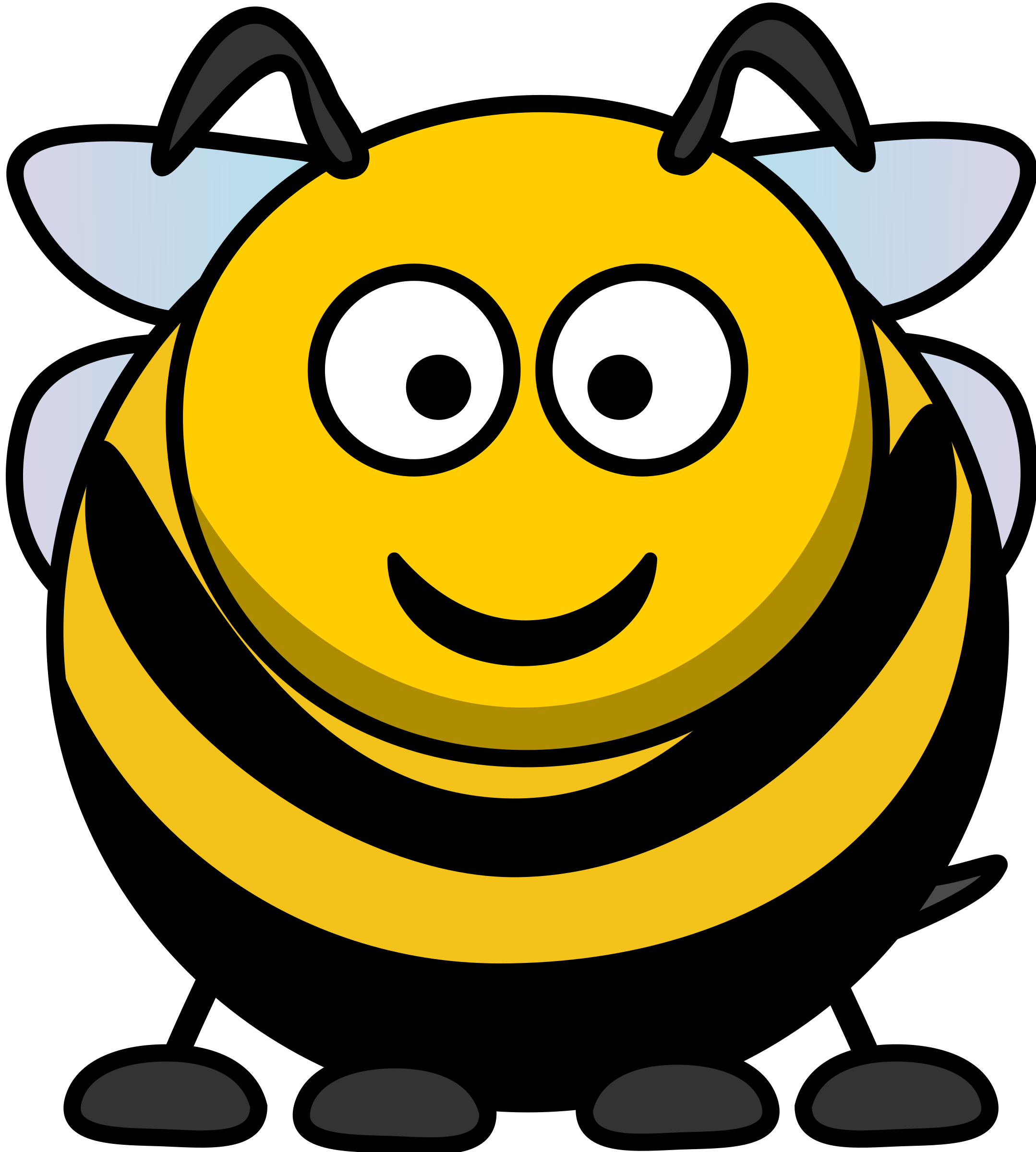 Cartoon Bee Icons PNG - Free PNG and Icons Downloads