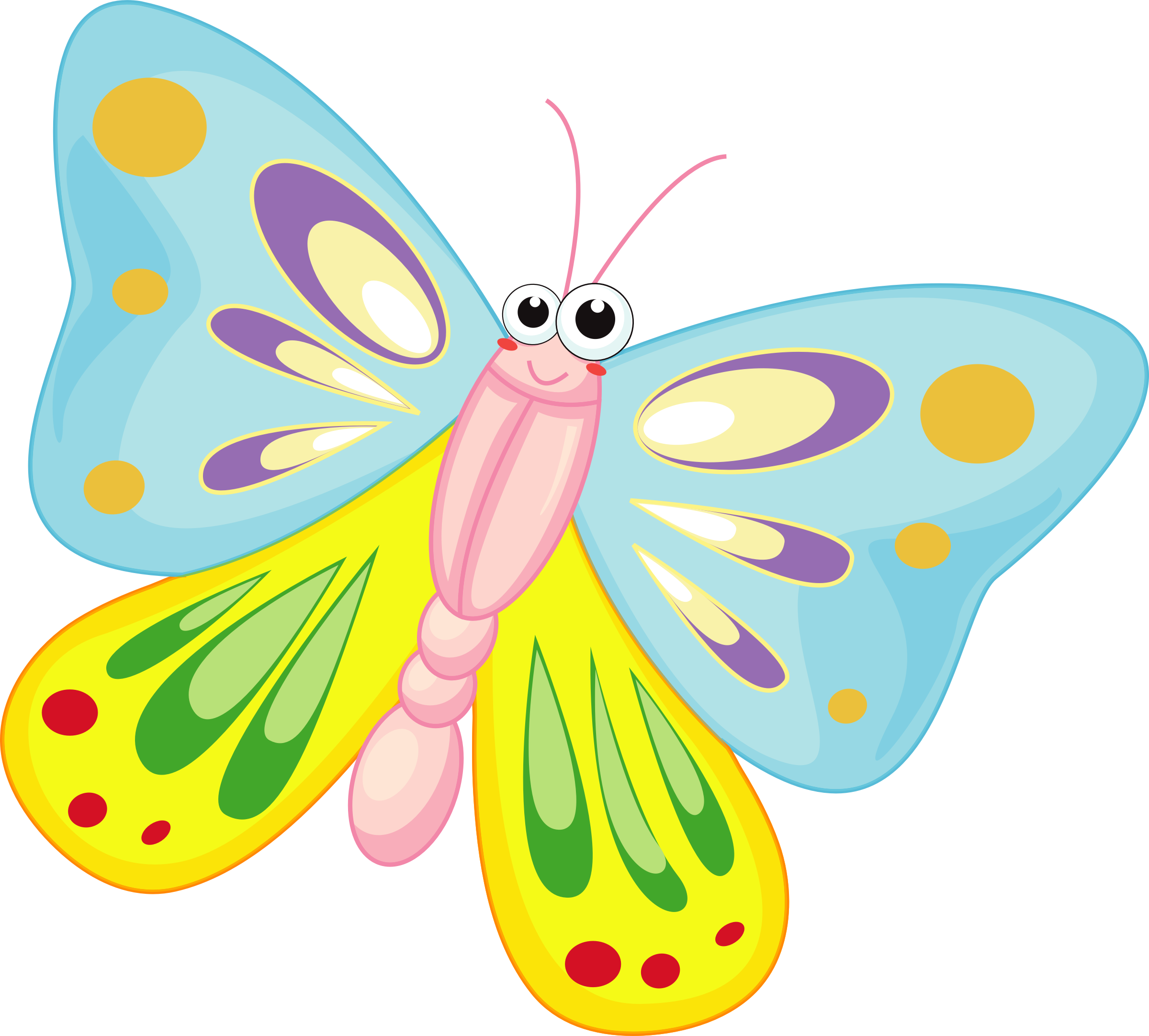 Cartoon Butterfly Icons PNG - Free PNG and Icons Downloads
