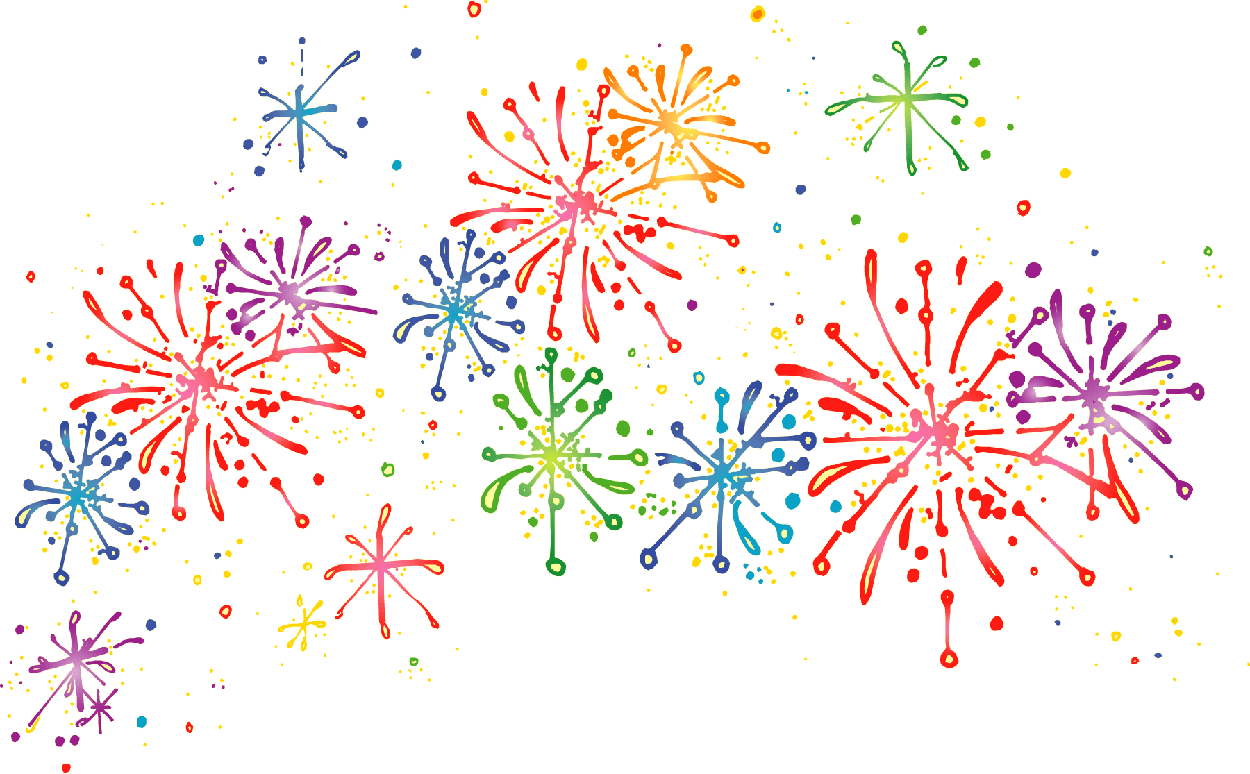 Cartoon Fireworks PNG icon