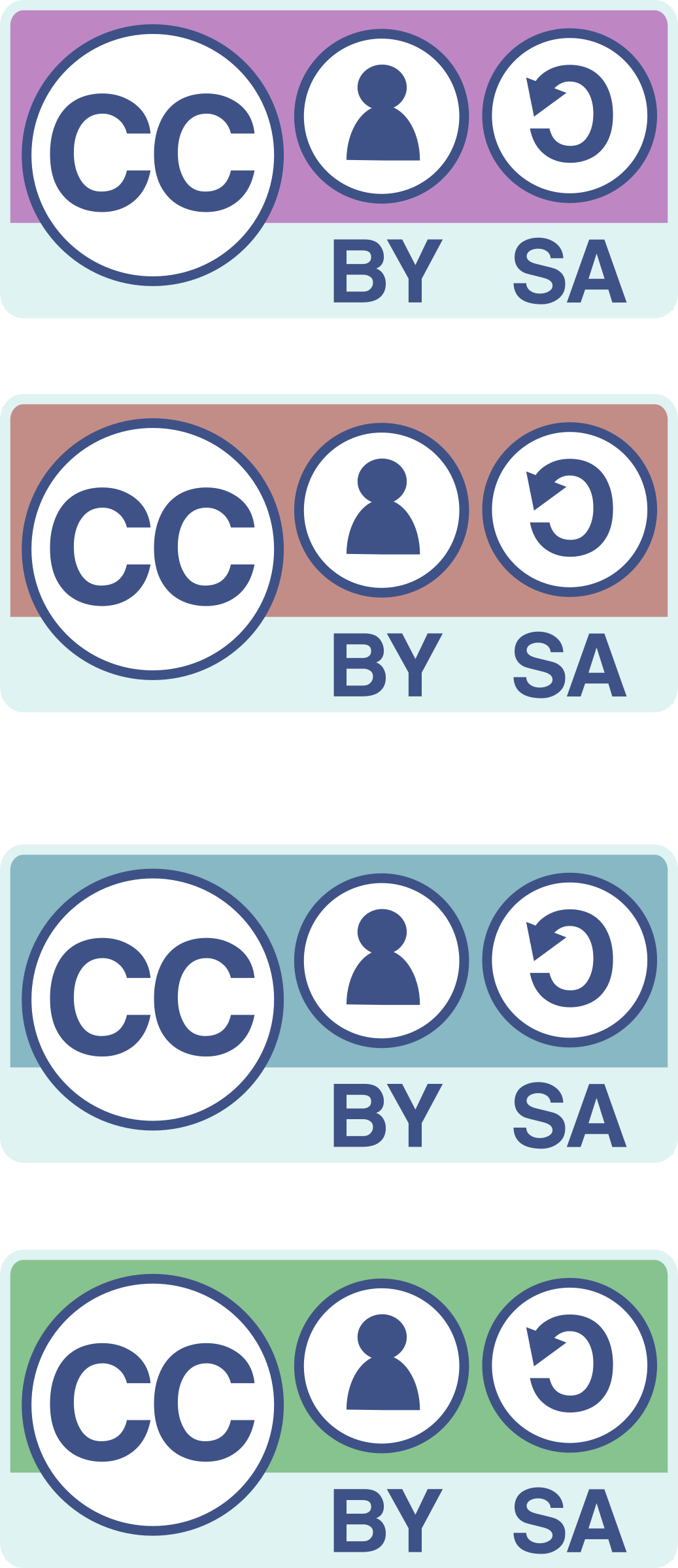 CC-BY-SA badges  PNG icon