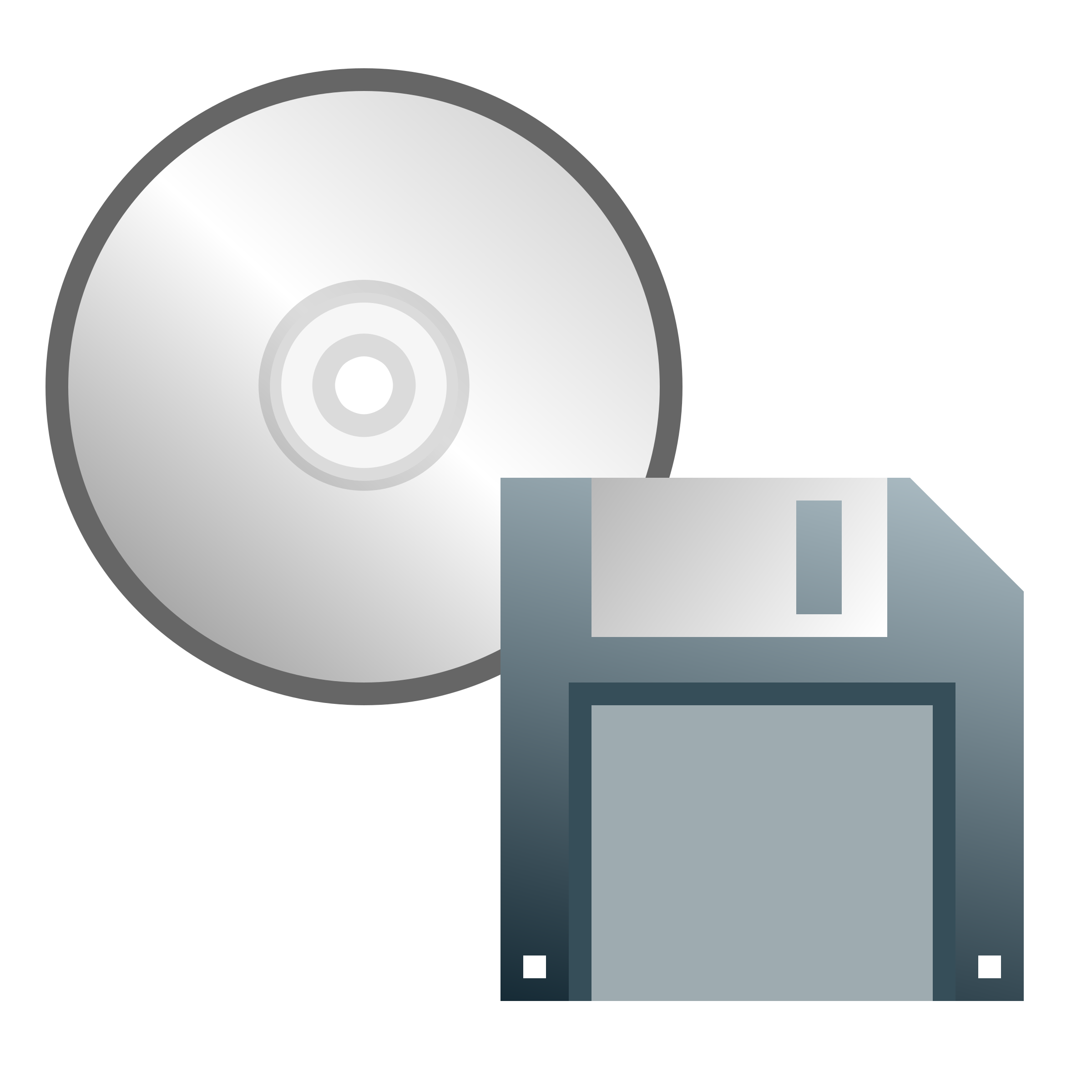 CD or floppy disk icon Clip arts