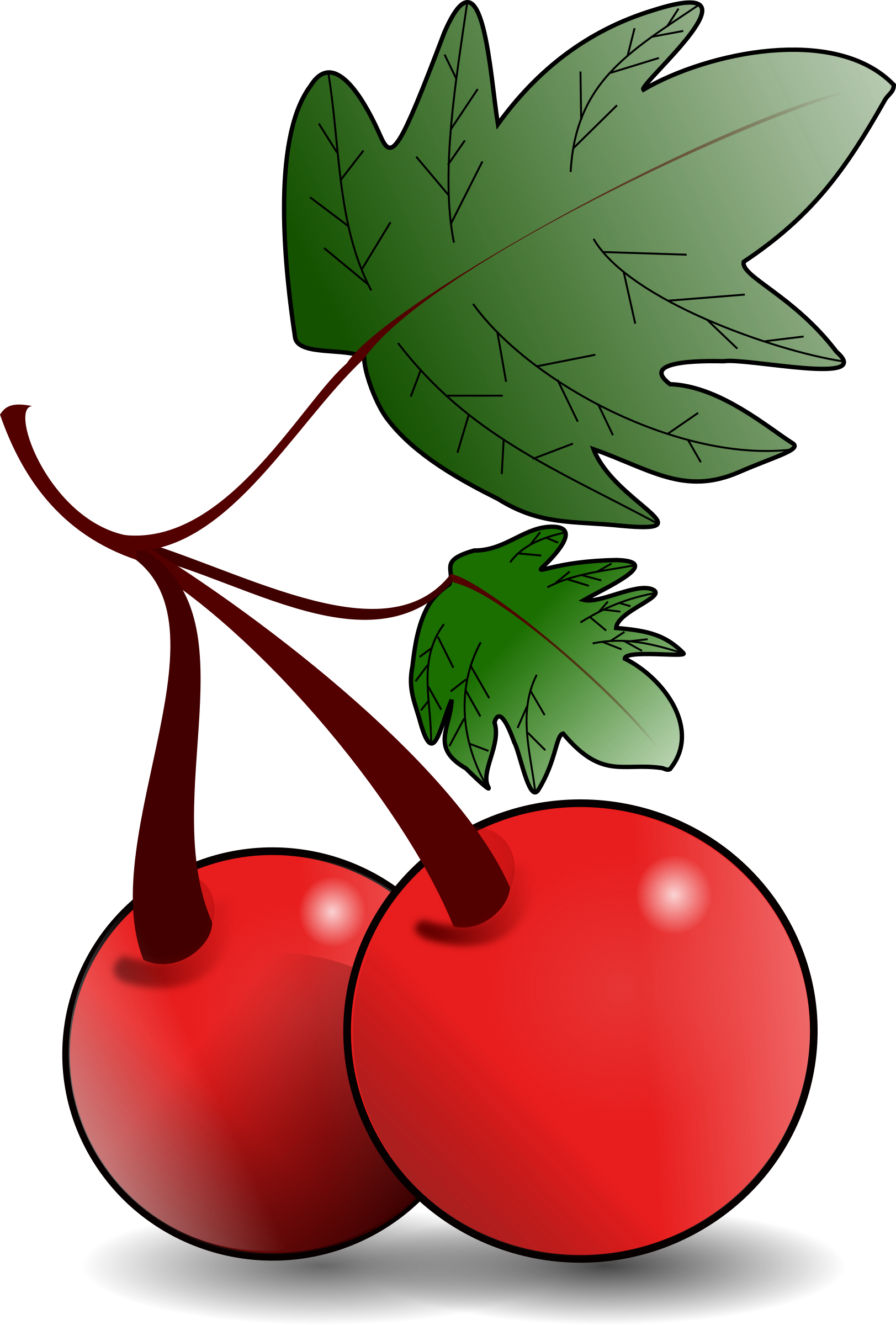 Cherries SVG Clip arts