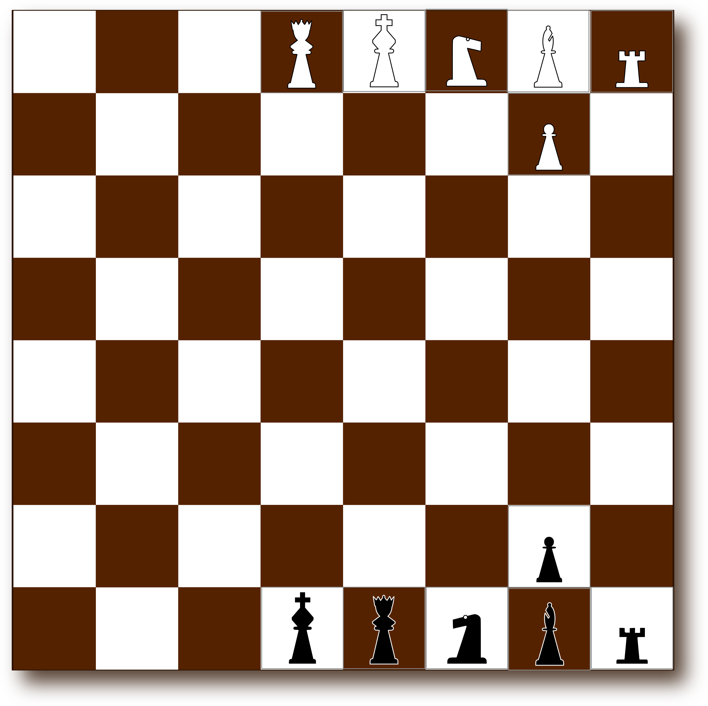 Chessboard 2d Brown PNG icon