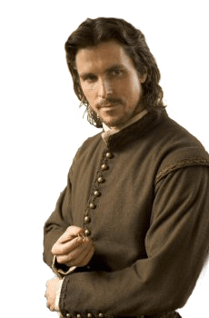 Christian Bale Side View PNG images
