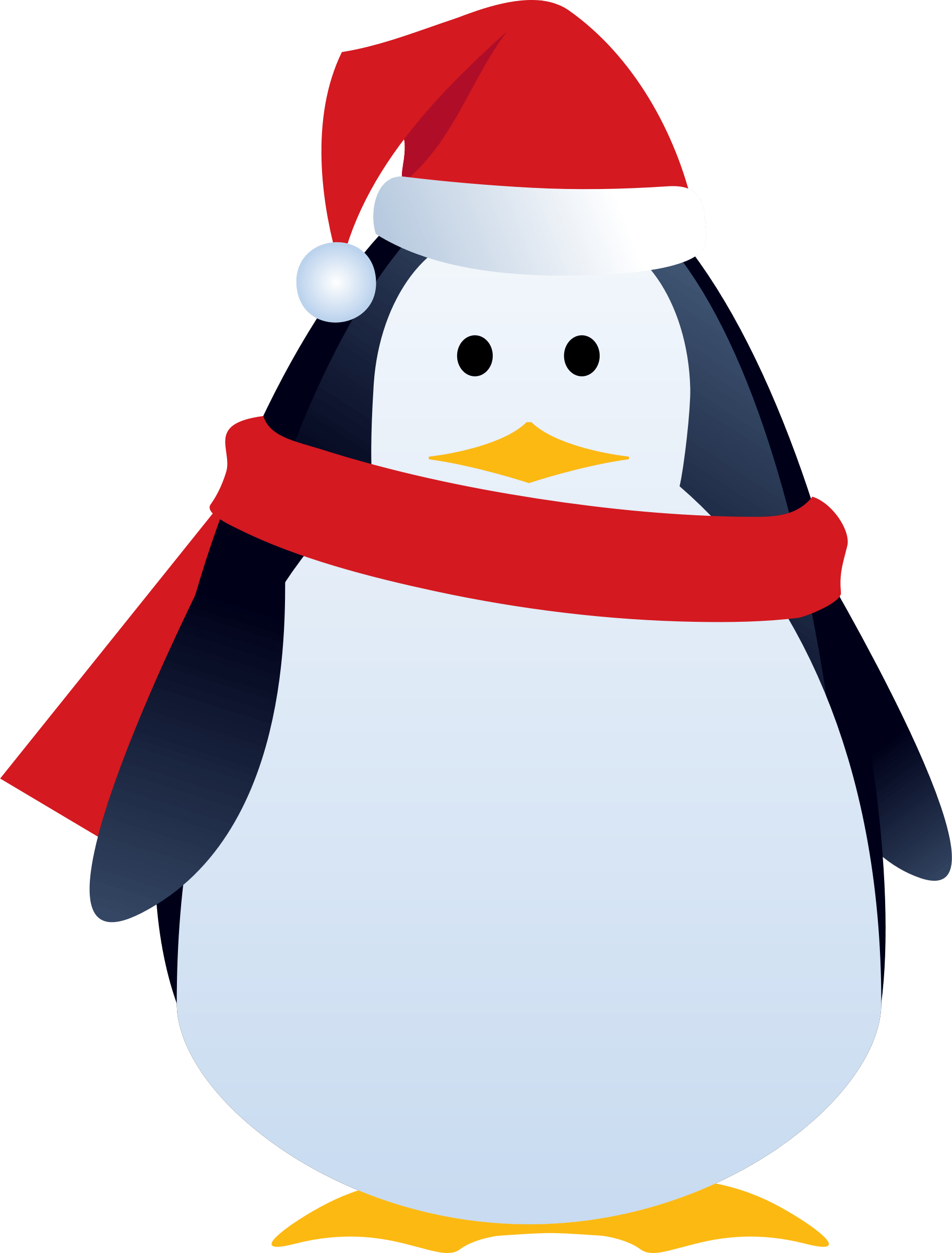Christmas Penguin Cartoon Icons PNG - Free PNG and Icons Downloads