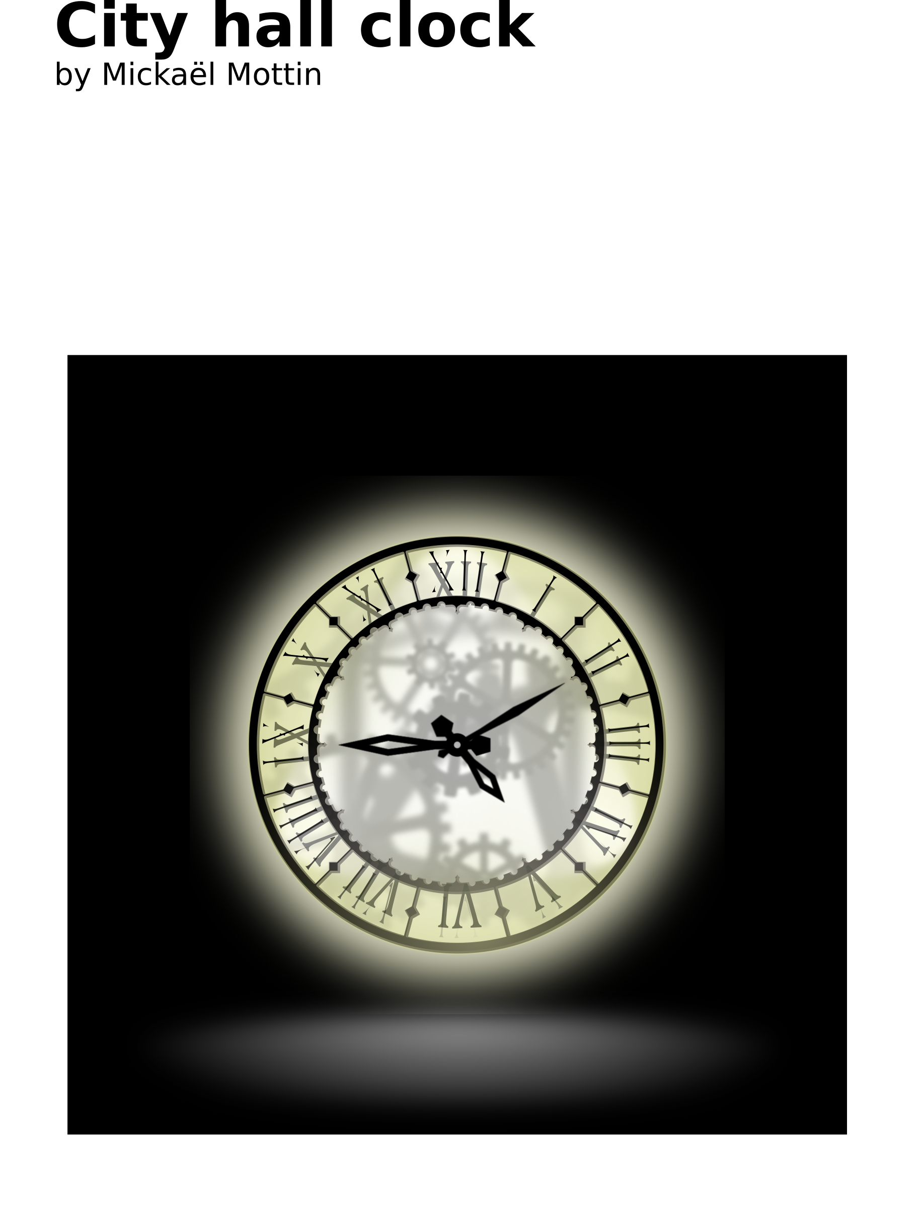 City Hall clock PNG icon